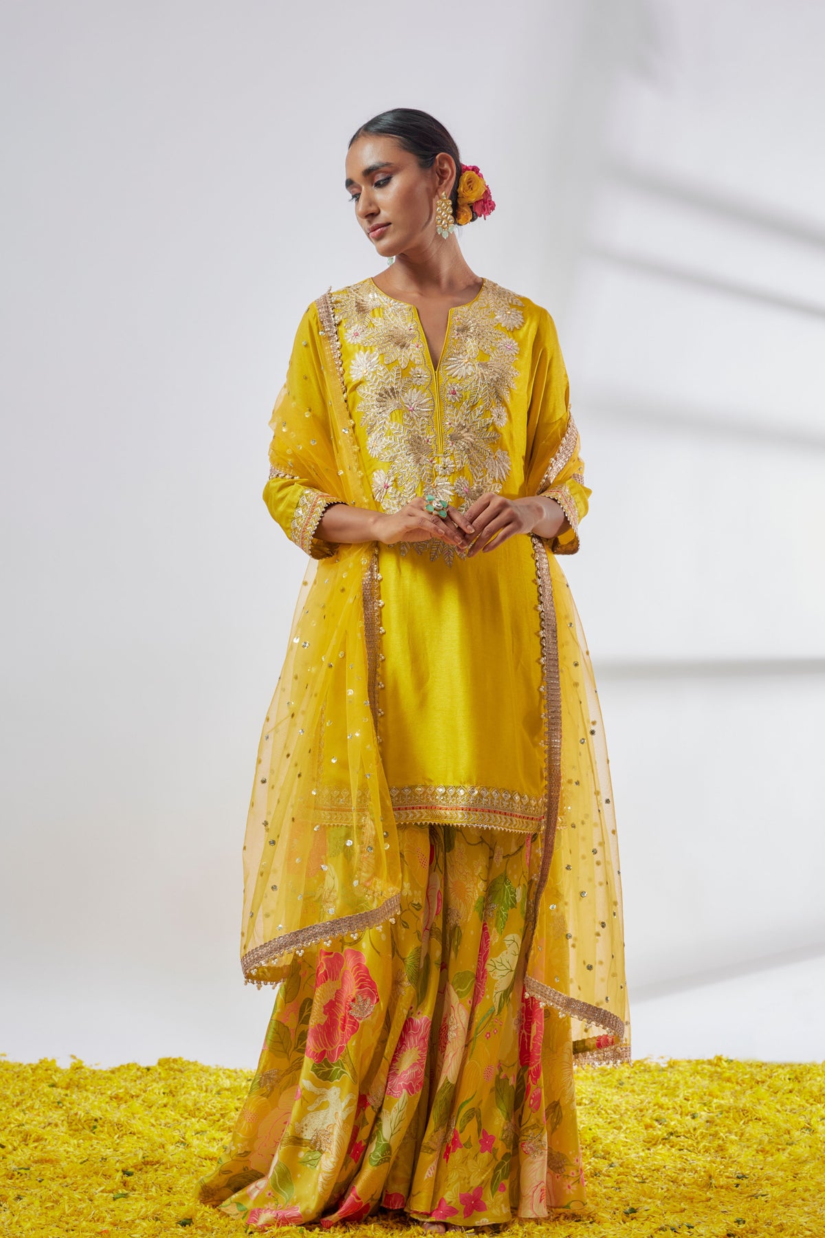 Anjali Sharara Set