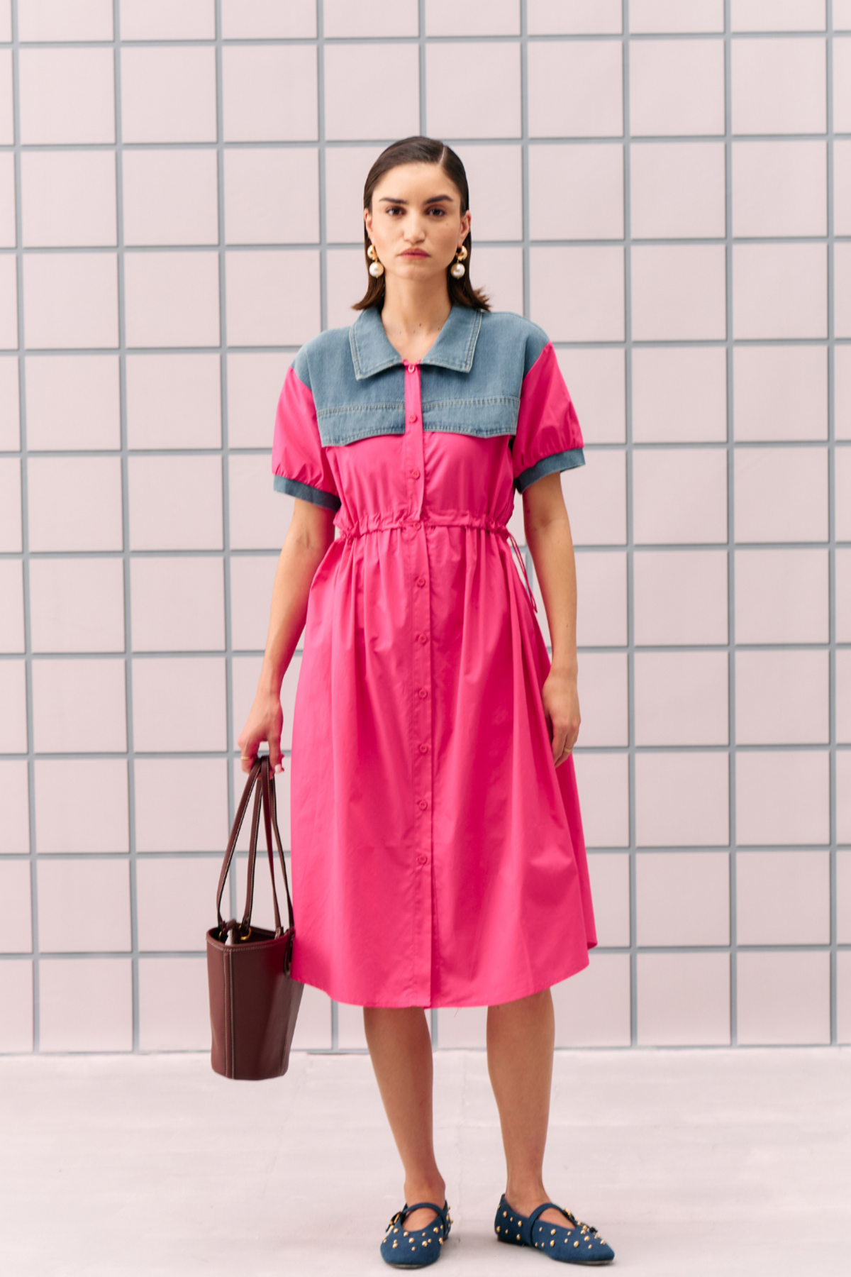 Fuscia Coron Dress