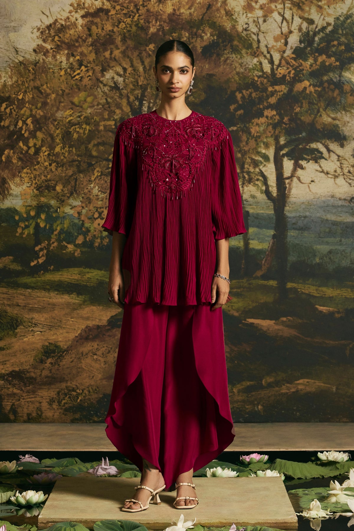 Cherry Tunic Set