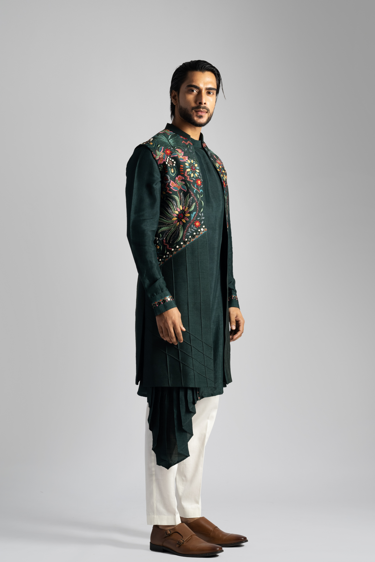 Emerald Green Kurta Set