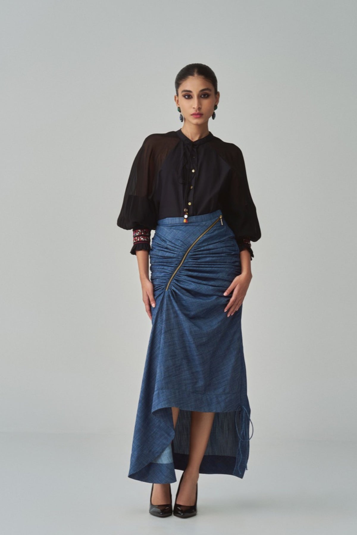 Tara Blouse and Kesha Skirt