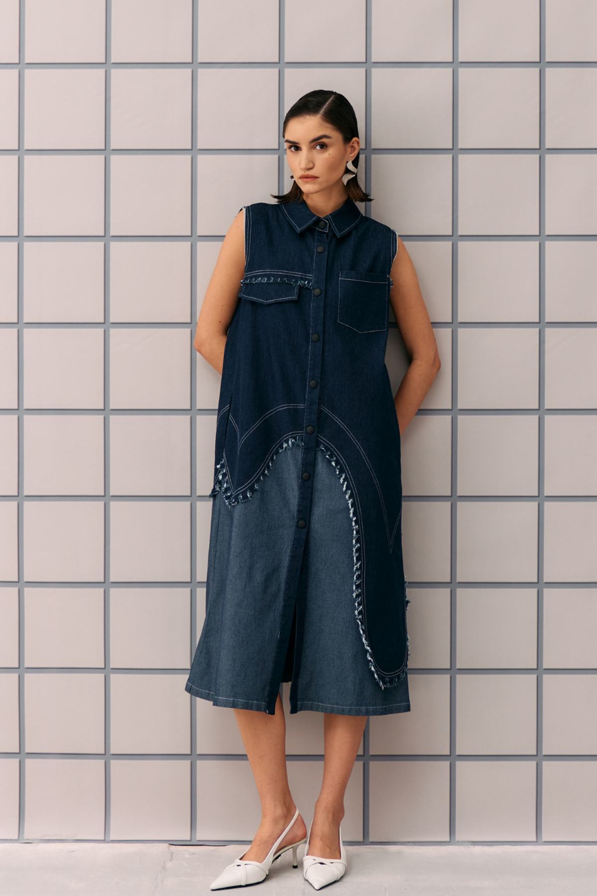Blue Arella Dress