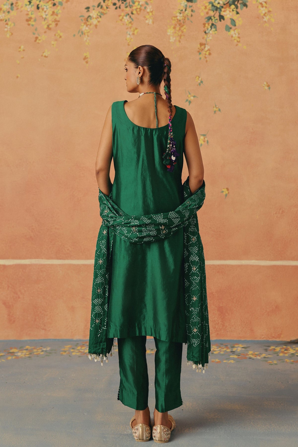 Panna Phool Kurta Set