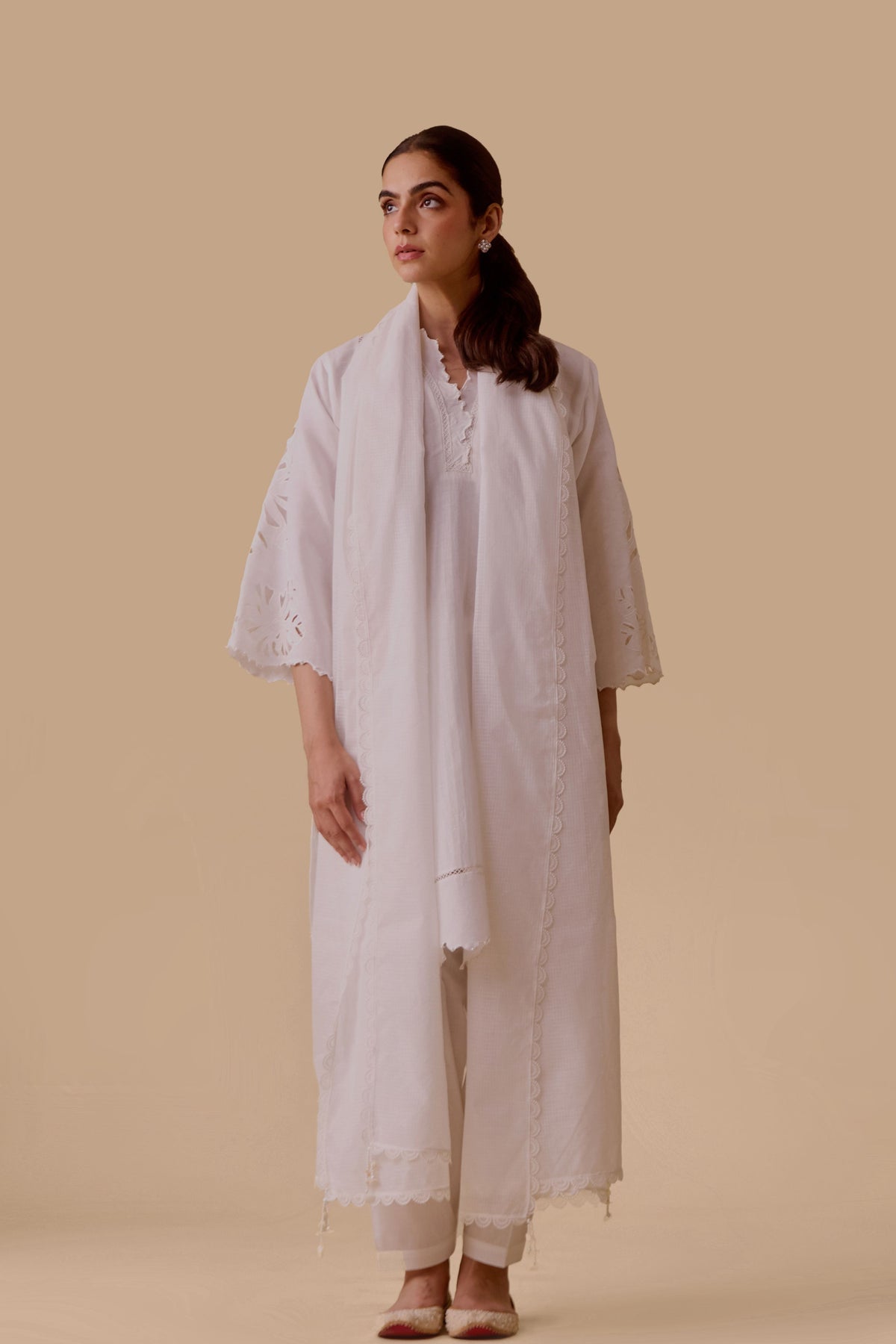Ivory Sahiba Dupatta