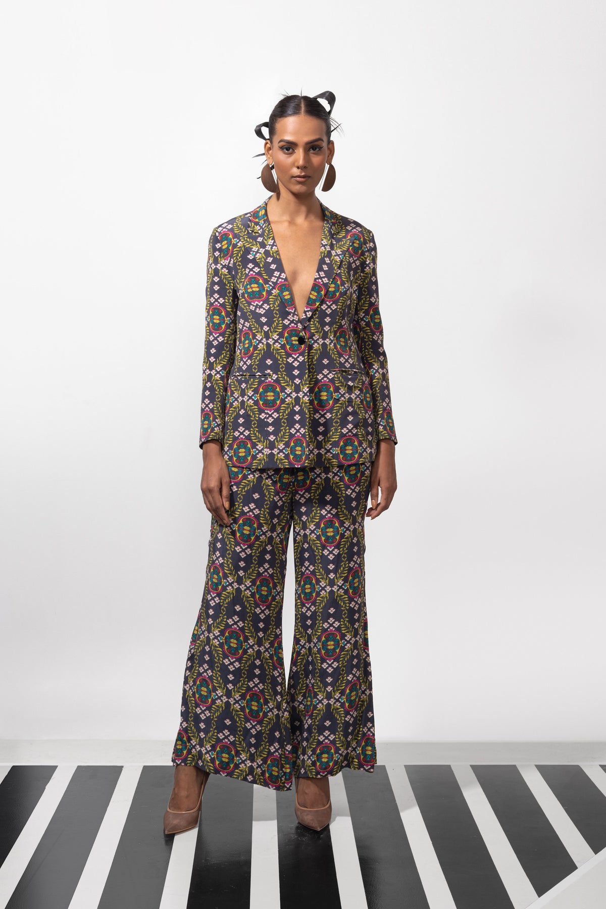 Wild Orchid Blazer Set
