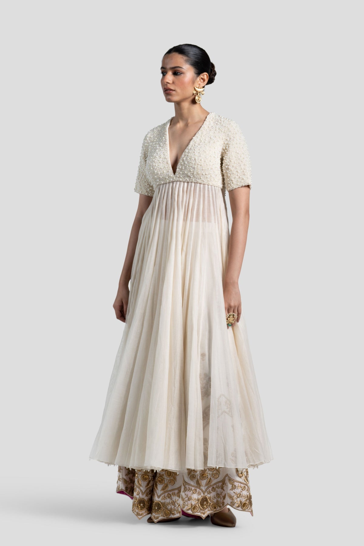 Sadaf Anarkali Set