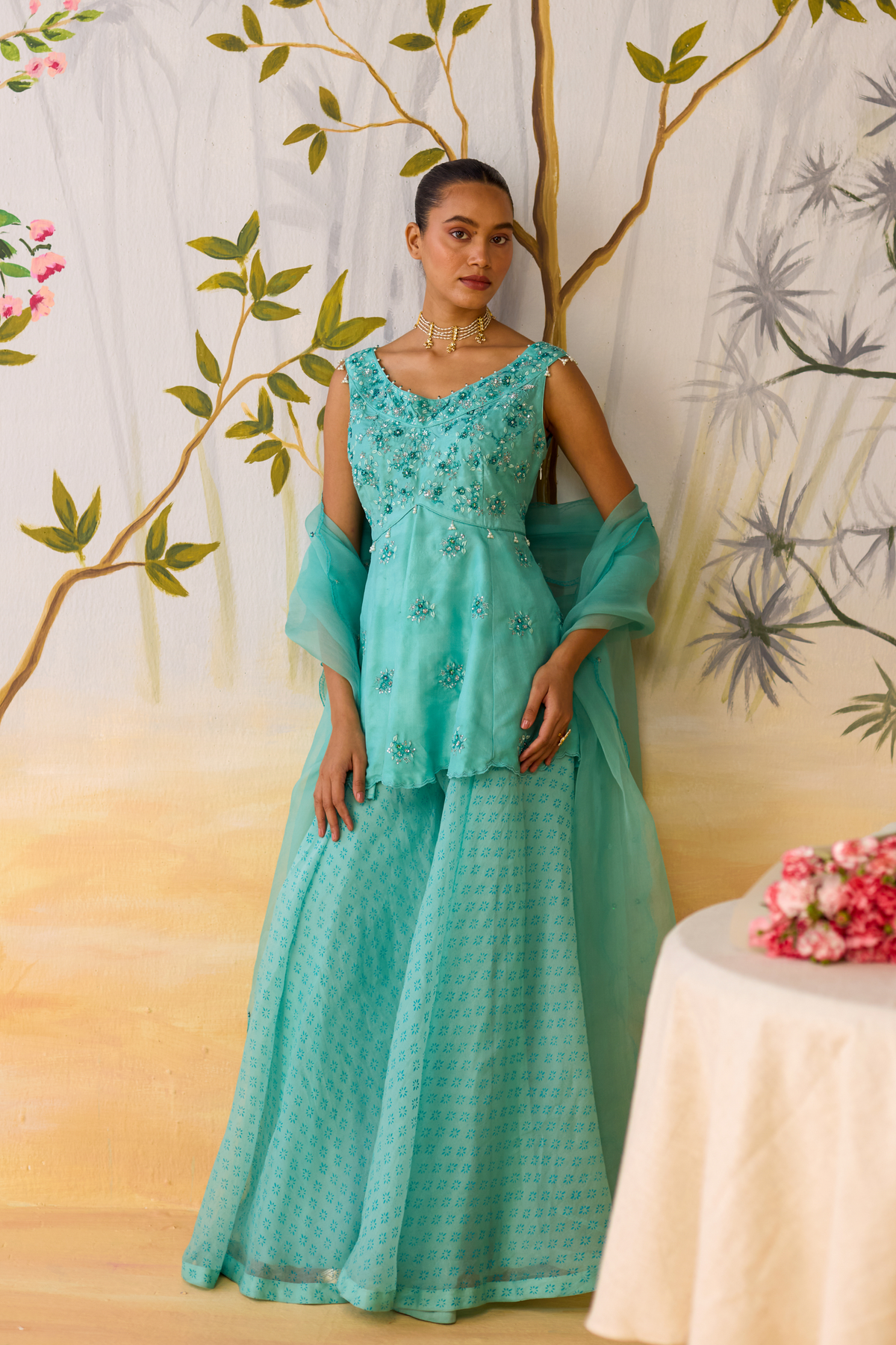 Tushita Sharara Set