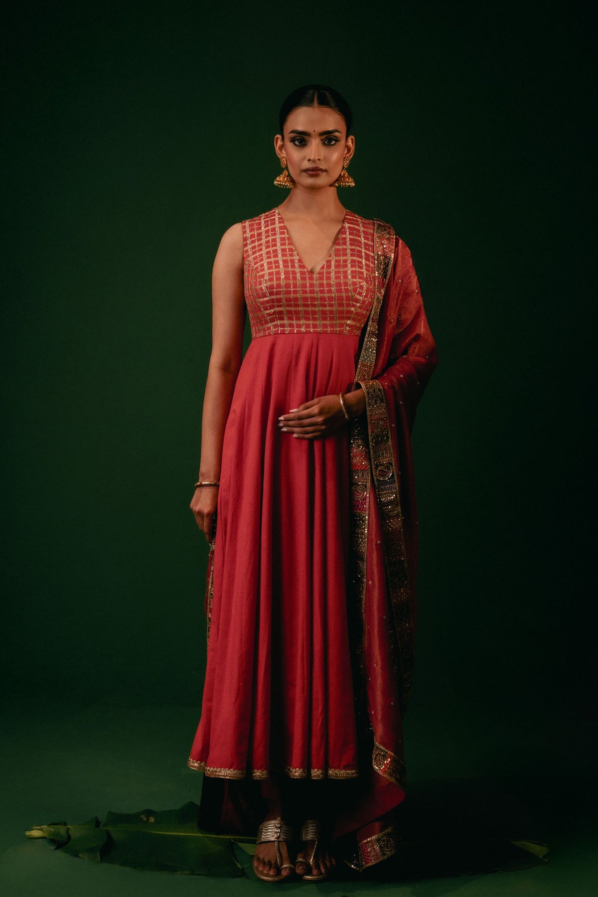 Yaazhini Anarkali Set