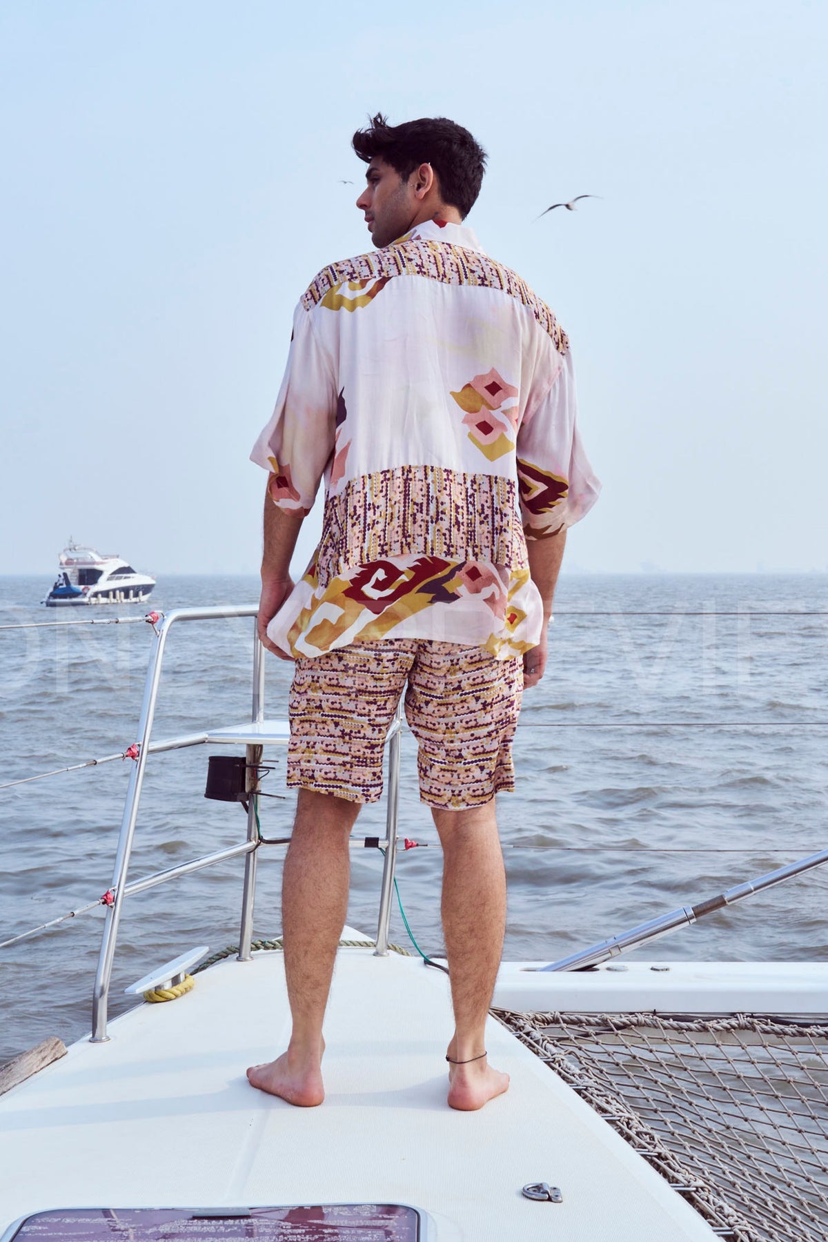 Sequin Printed Shorts