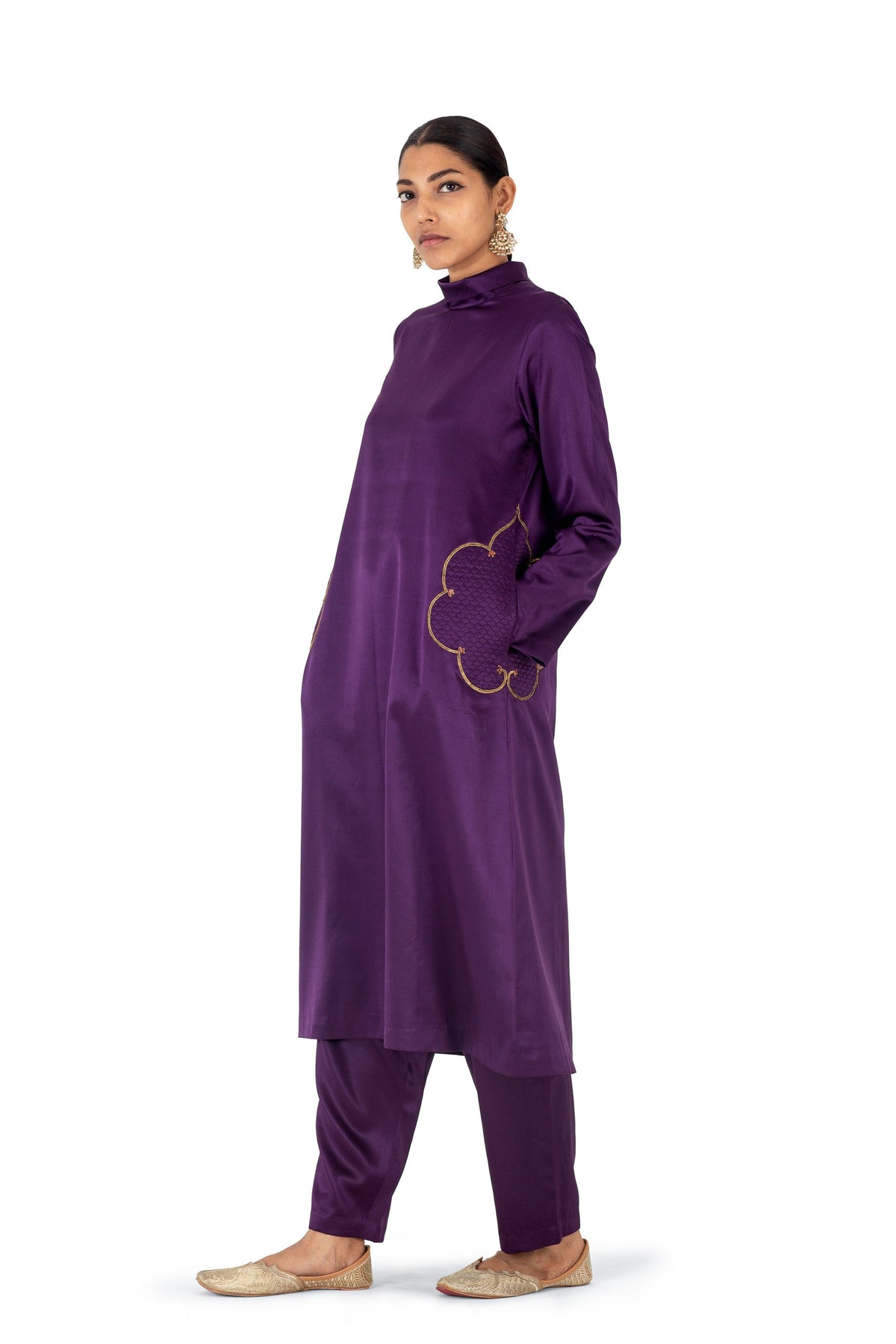 Orgao Kurta With Sigao Pants