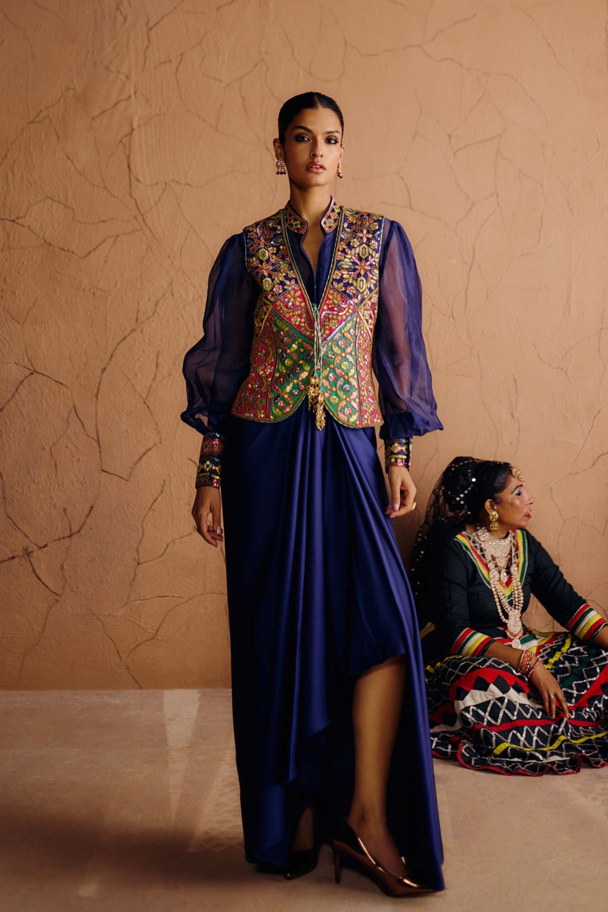 Tarasha Koti Skirt Set