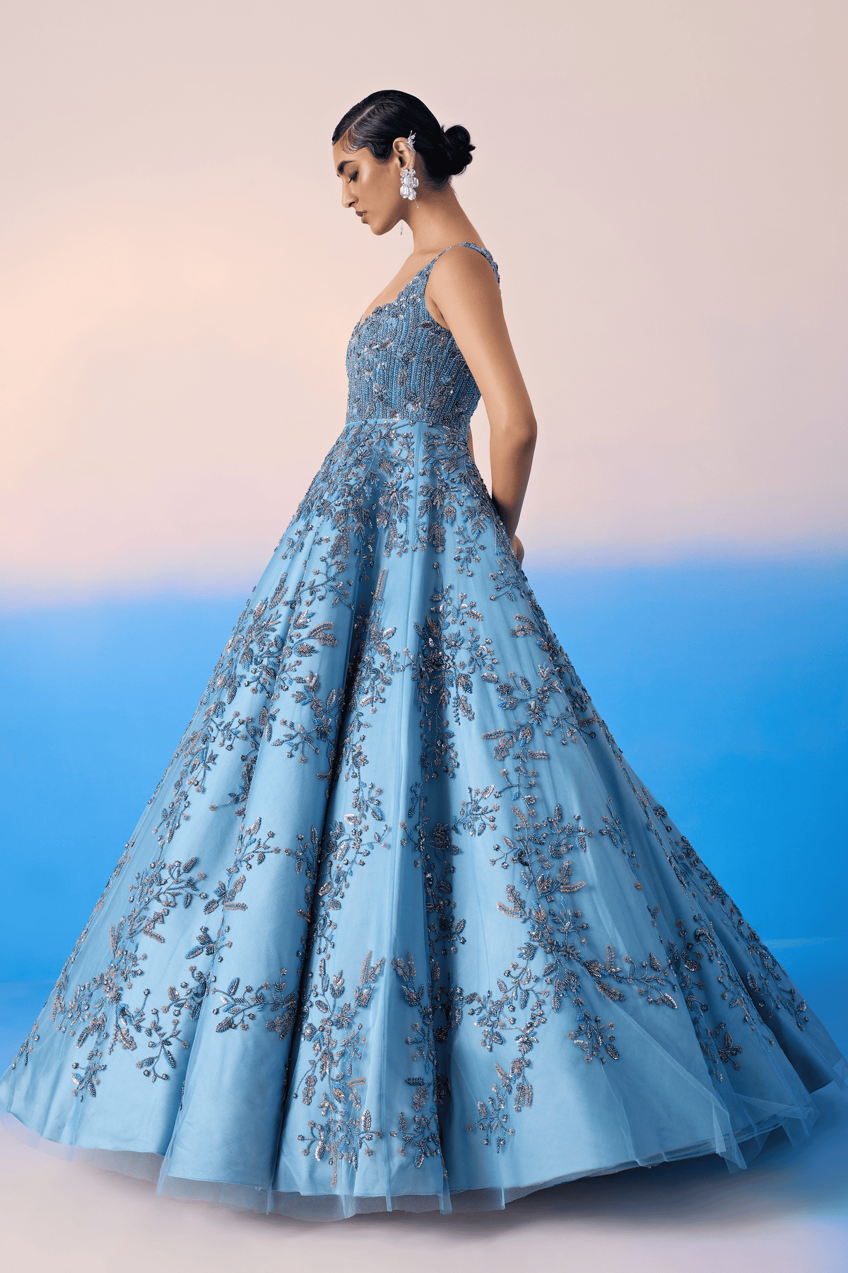 Mint Blue Gown