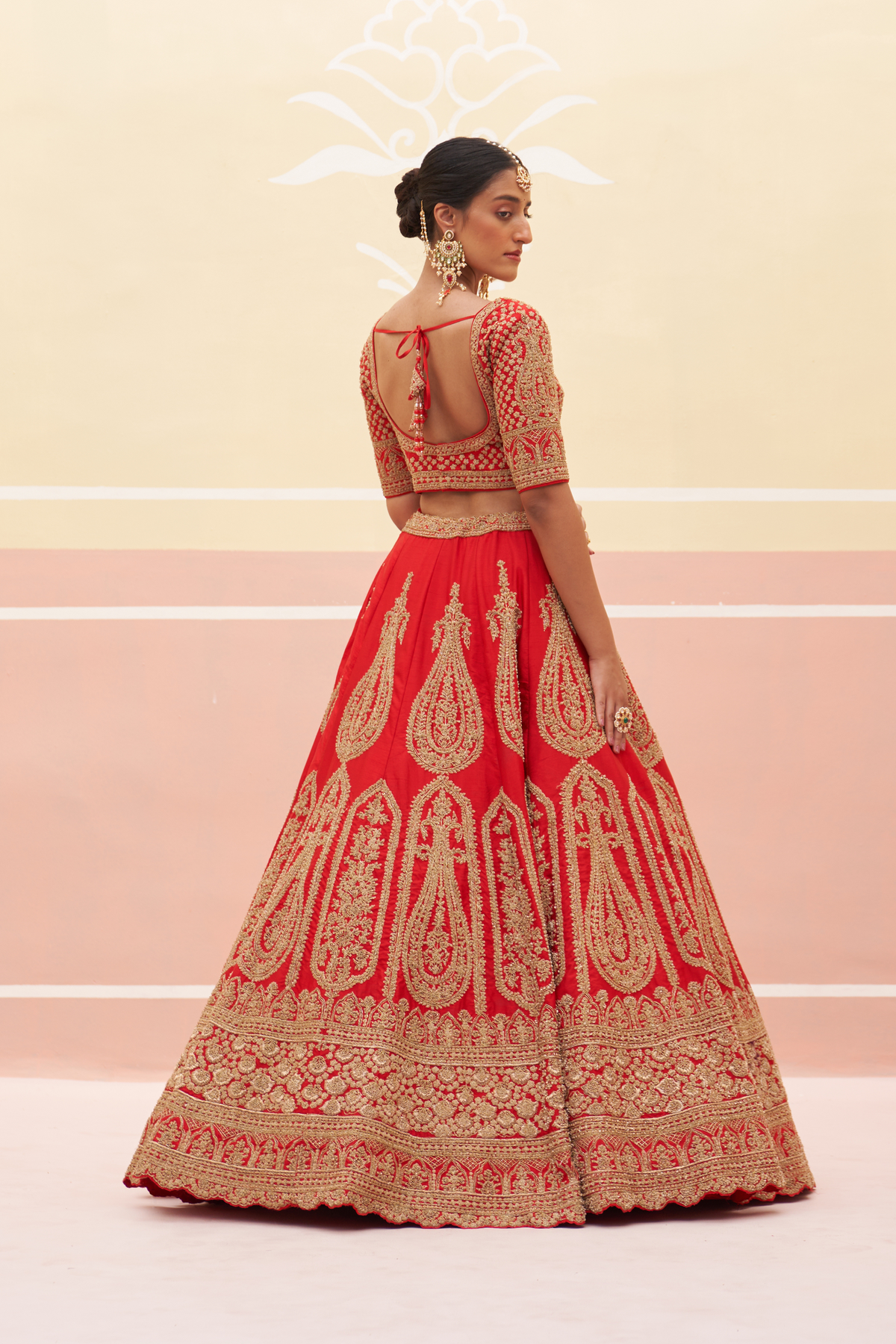 Red Lehenga Set