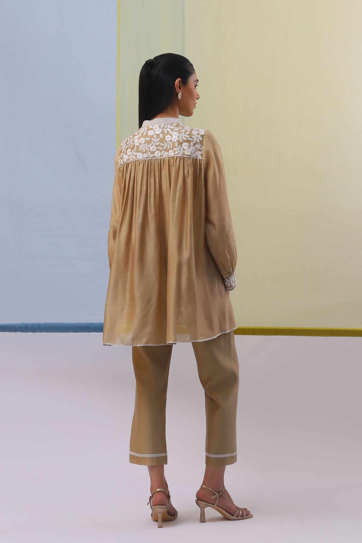 Beige Nuri Co-ordinate Set