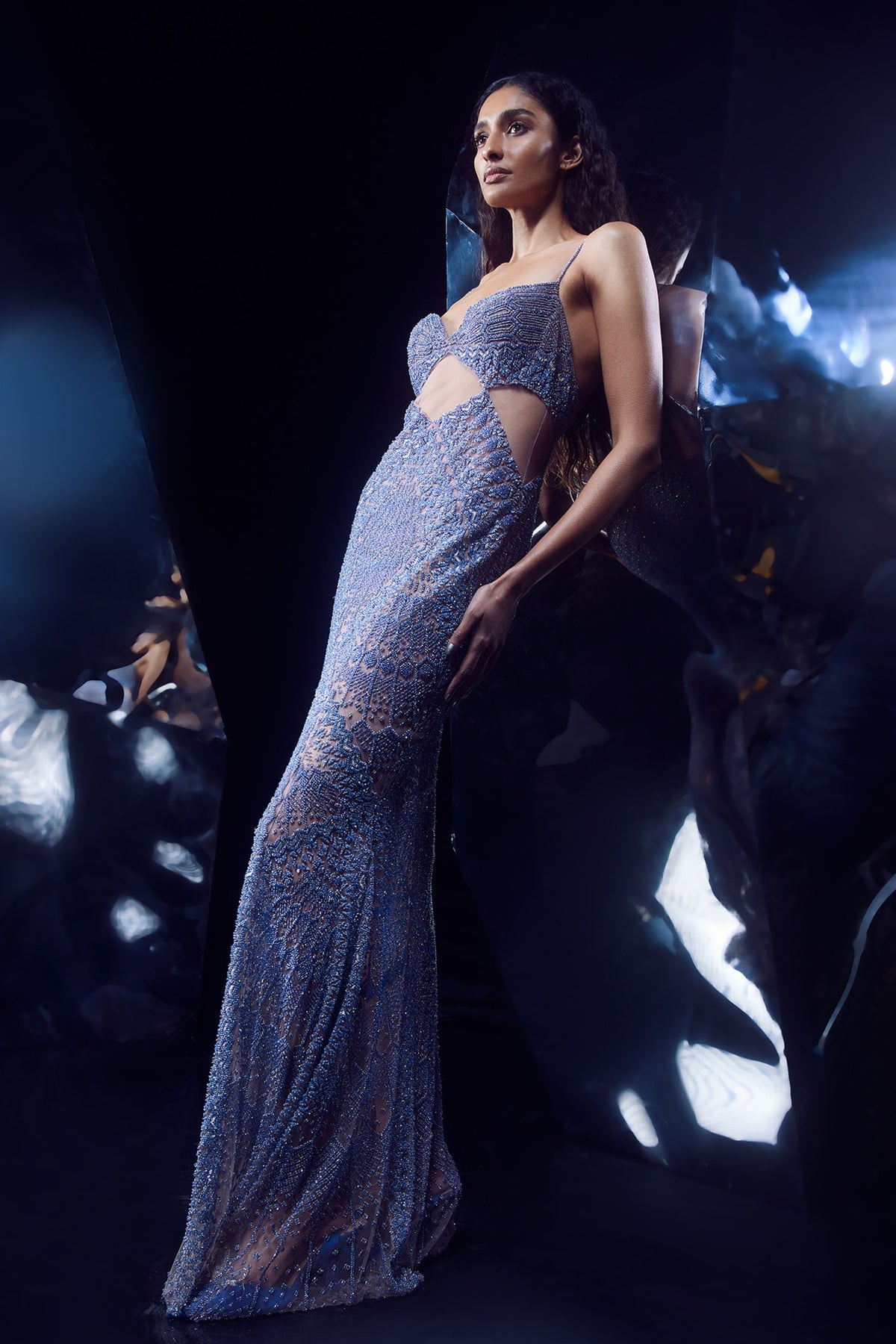 Malin Sandstone Corset Gown