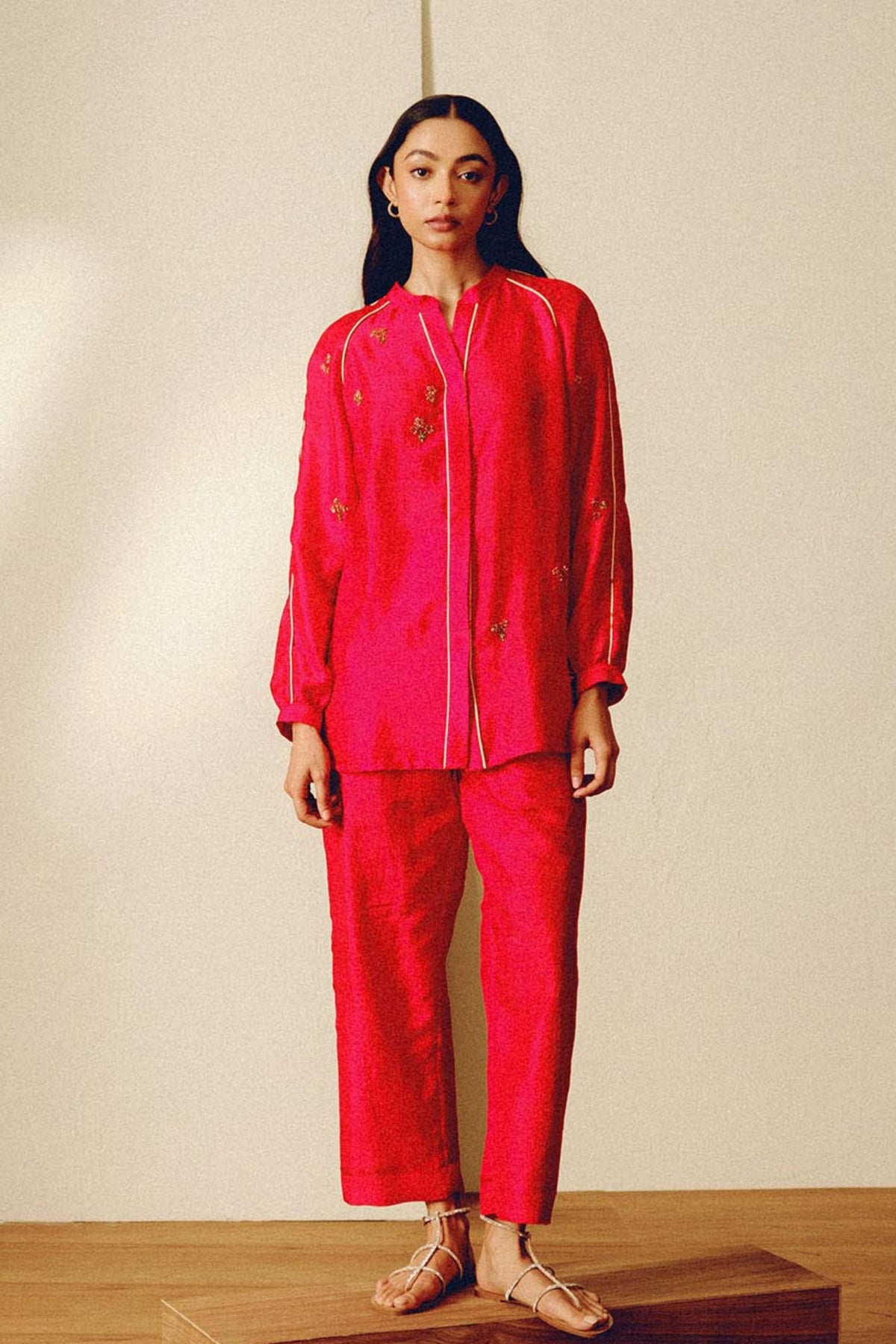 August Red Co-ord Set