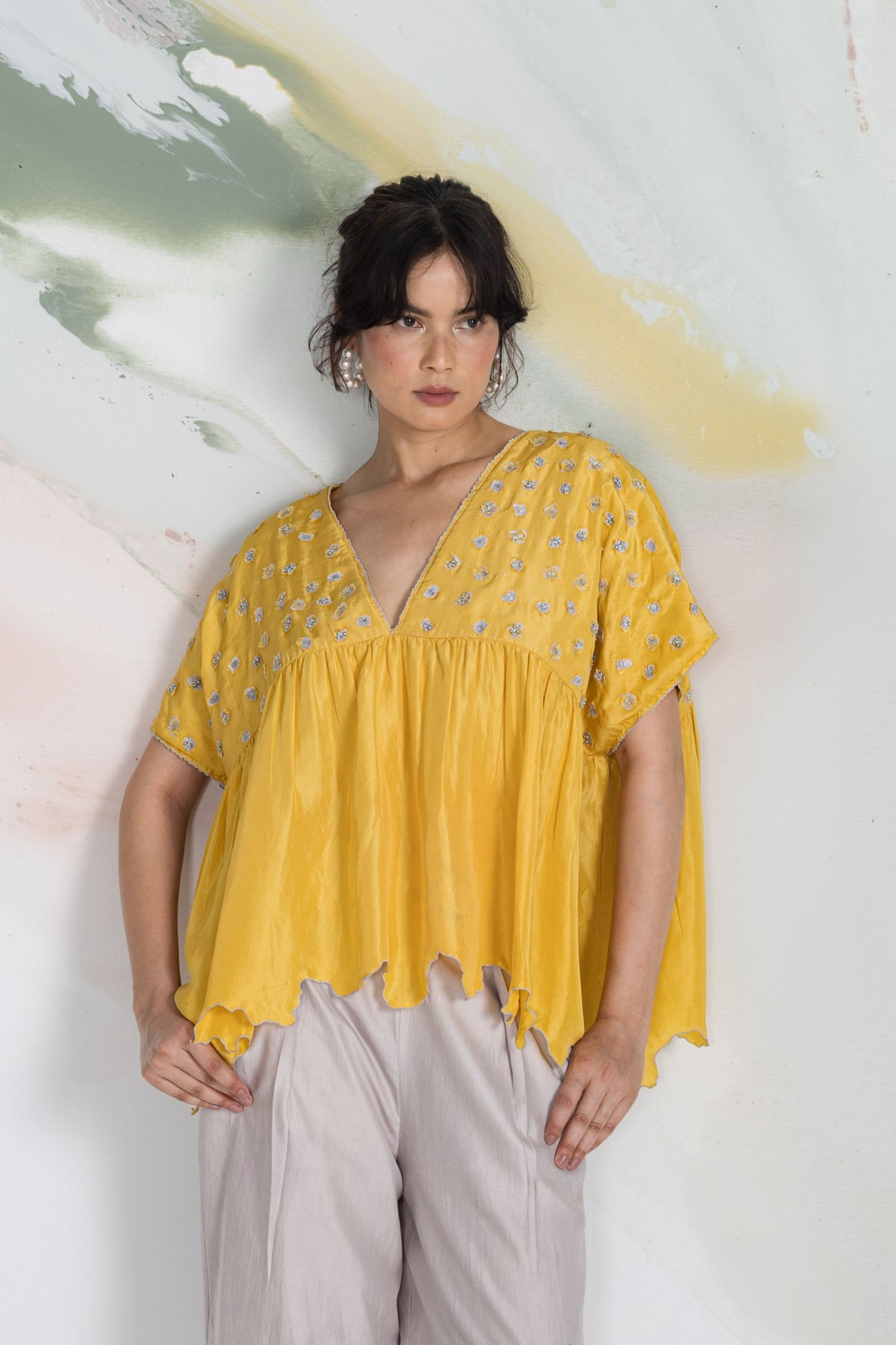 Dapple Ditsy Top