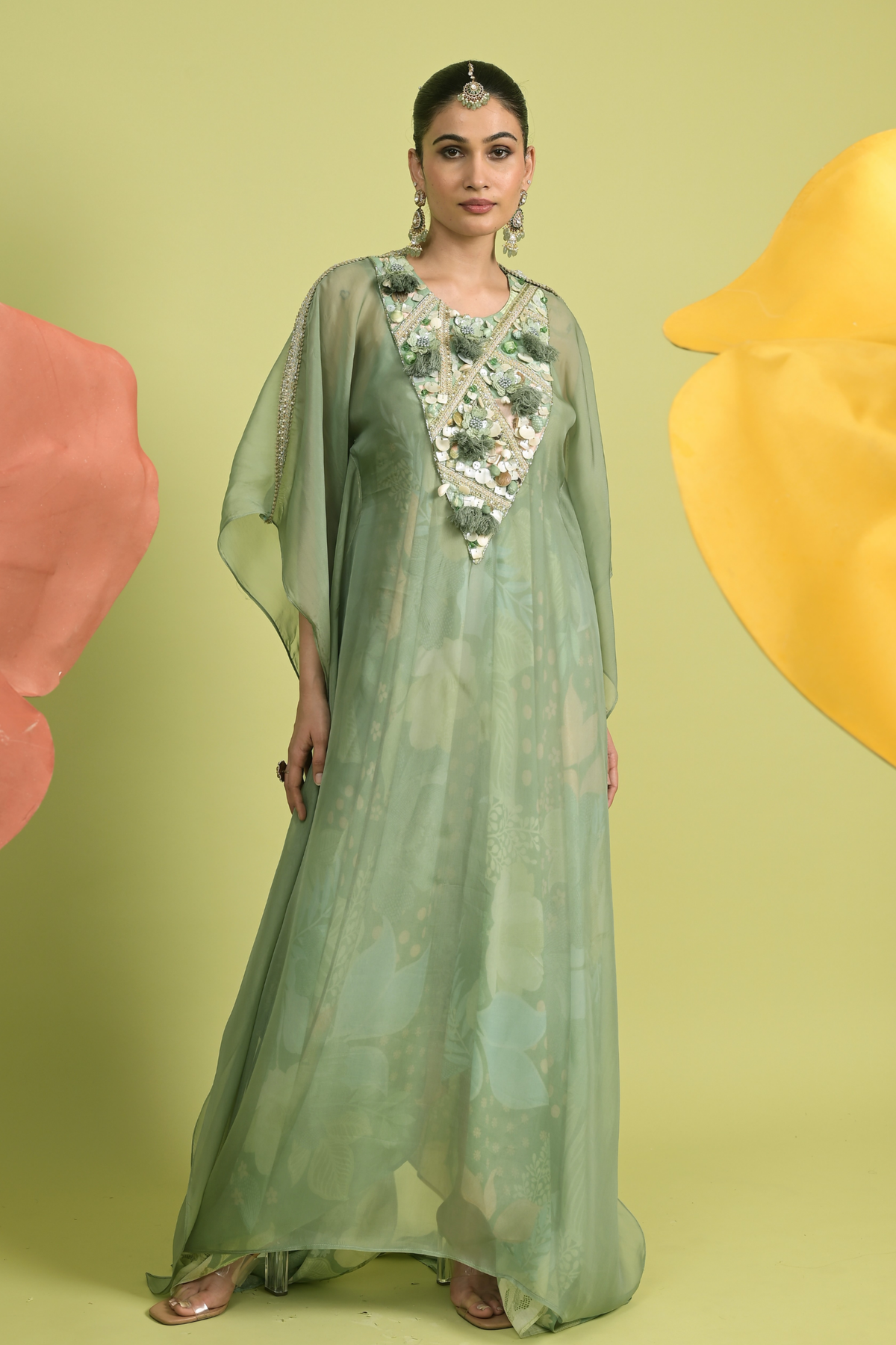 Serene Aura Kaftan Set
