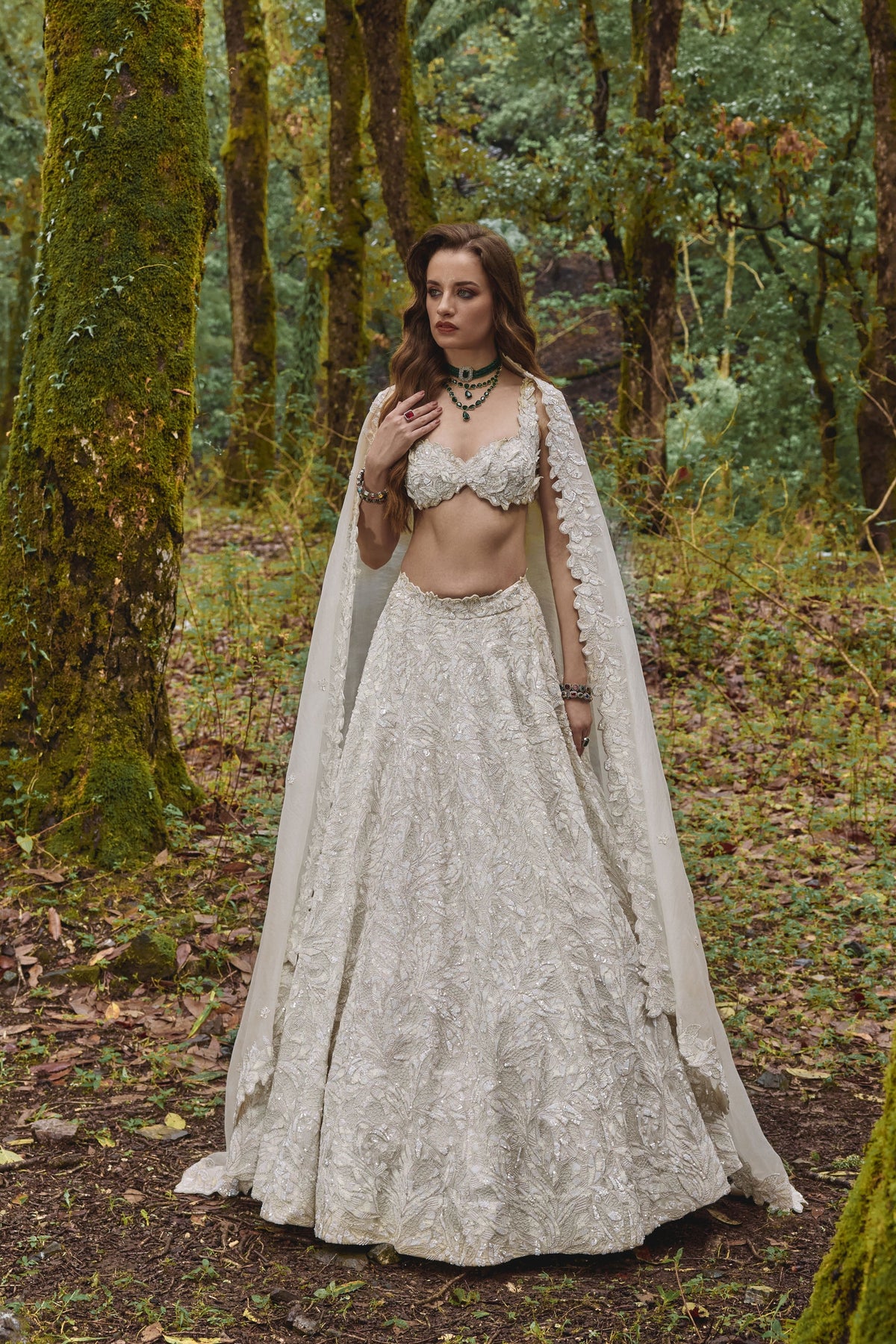 Aura Lehenga Set
