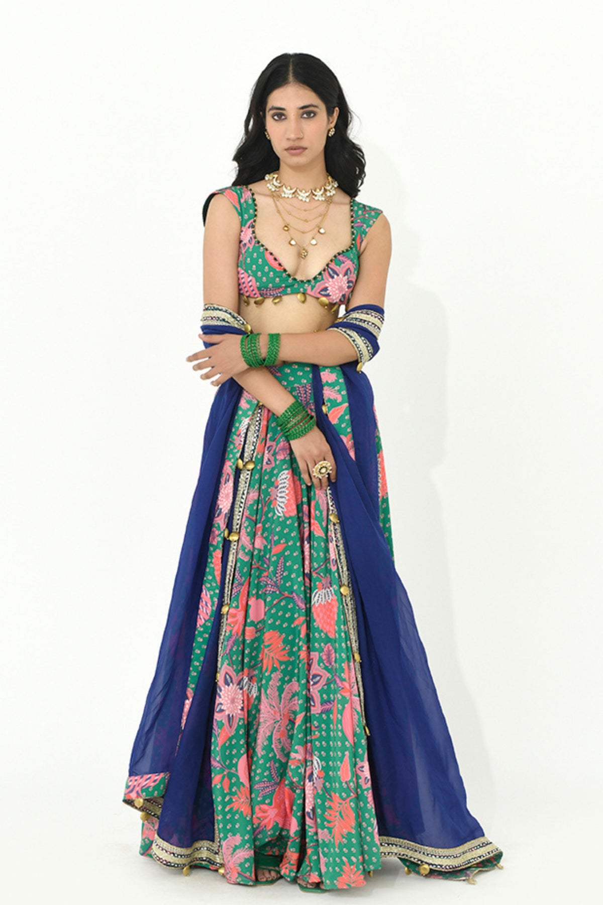 Boho Lehenga Set