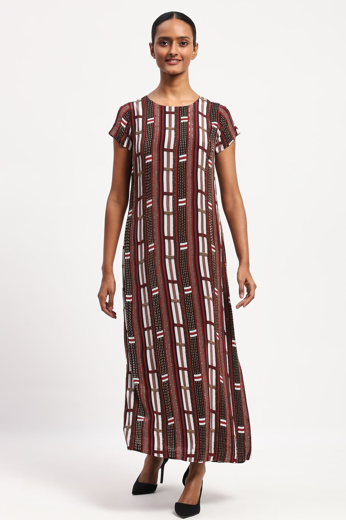 Kente Stripes Dress
