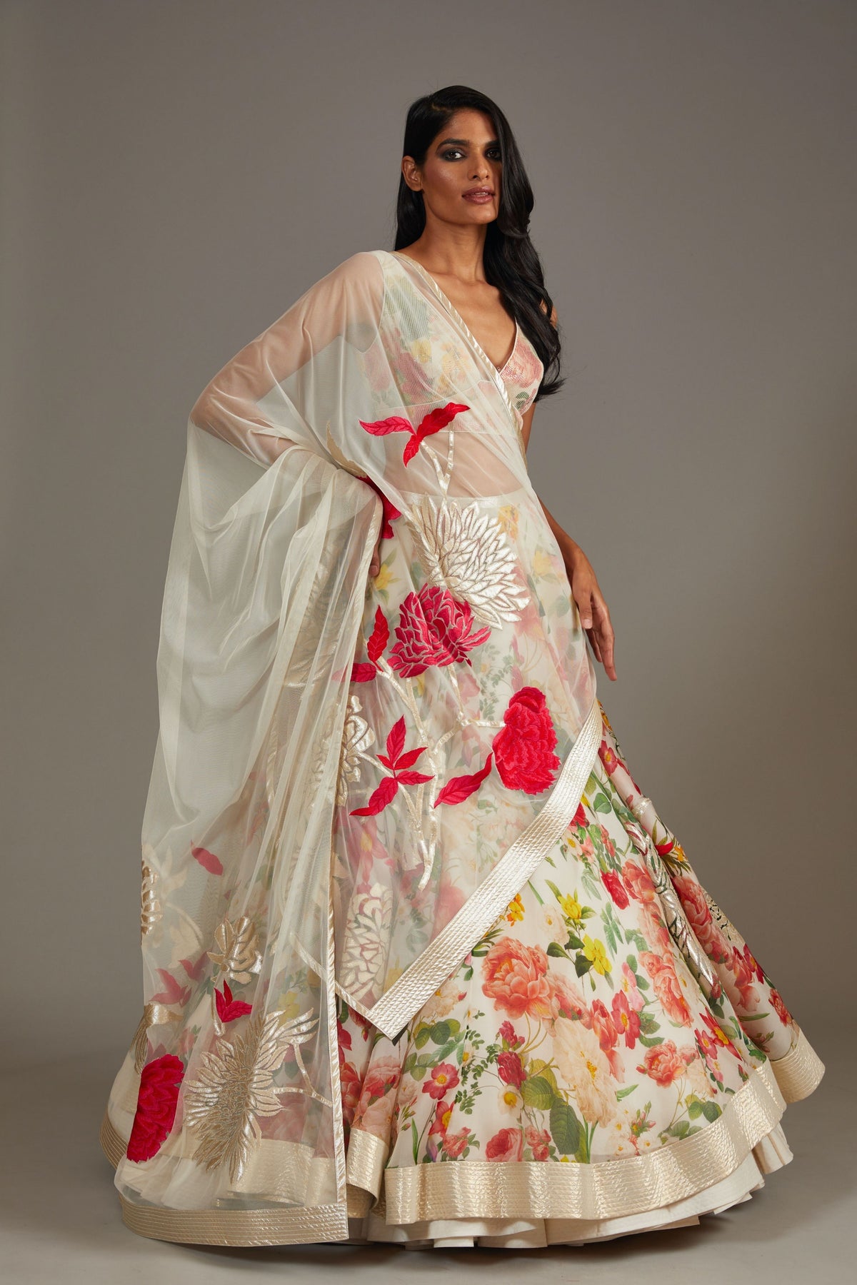Anarkali Set with Embroidery