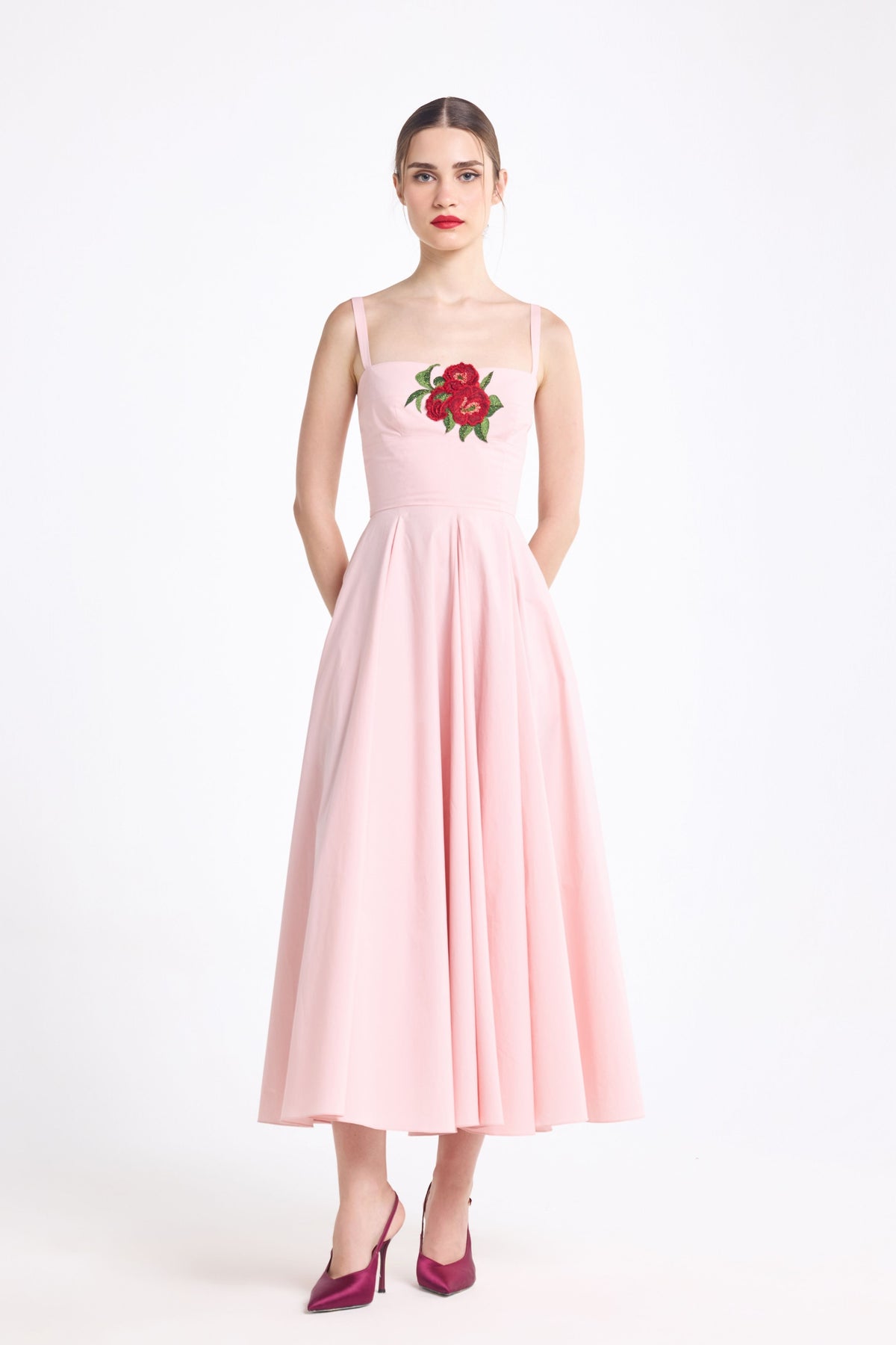 Midi With Slim Straps