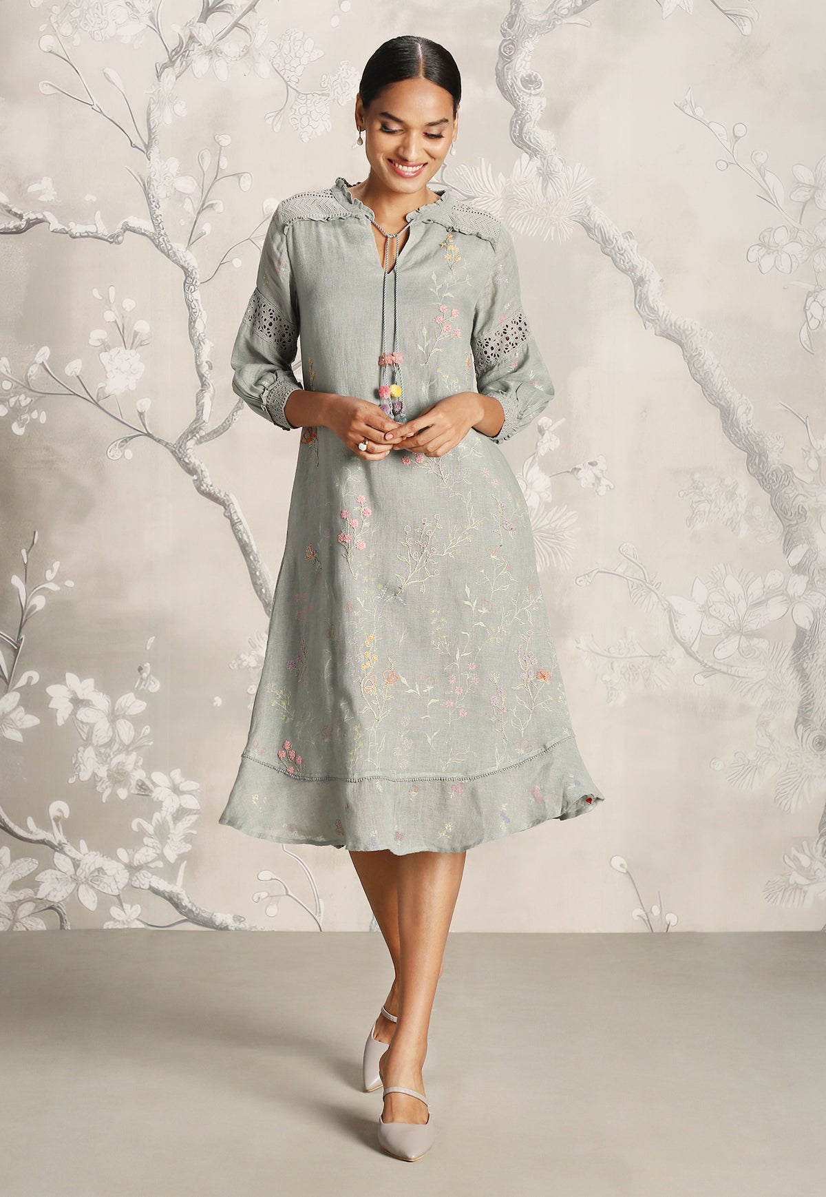 Jade Walk in the Clouds Karma Dress