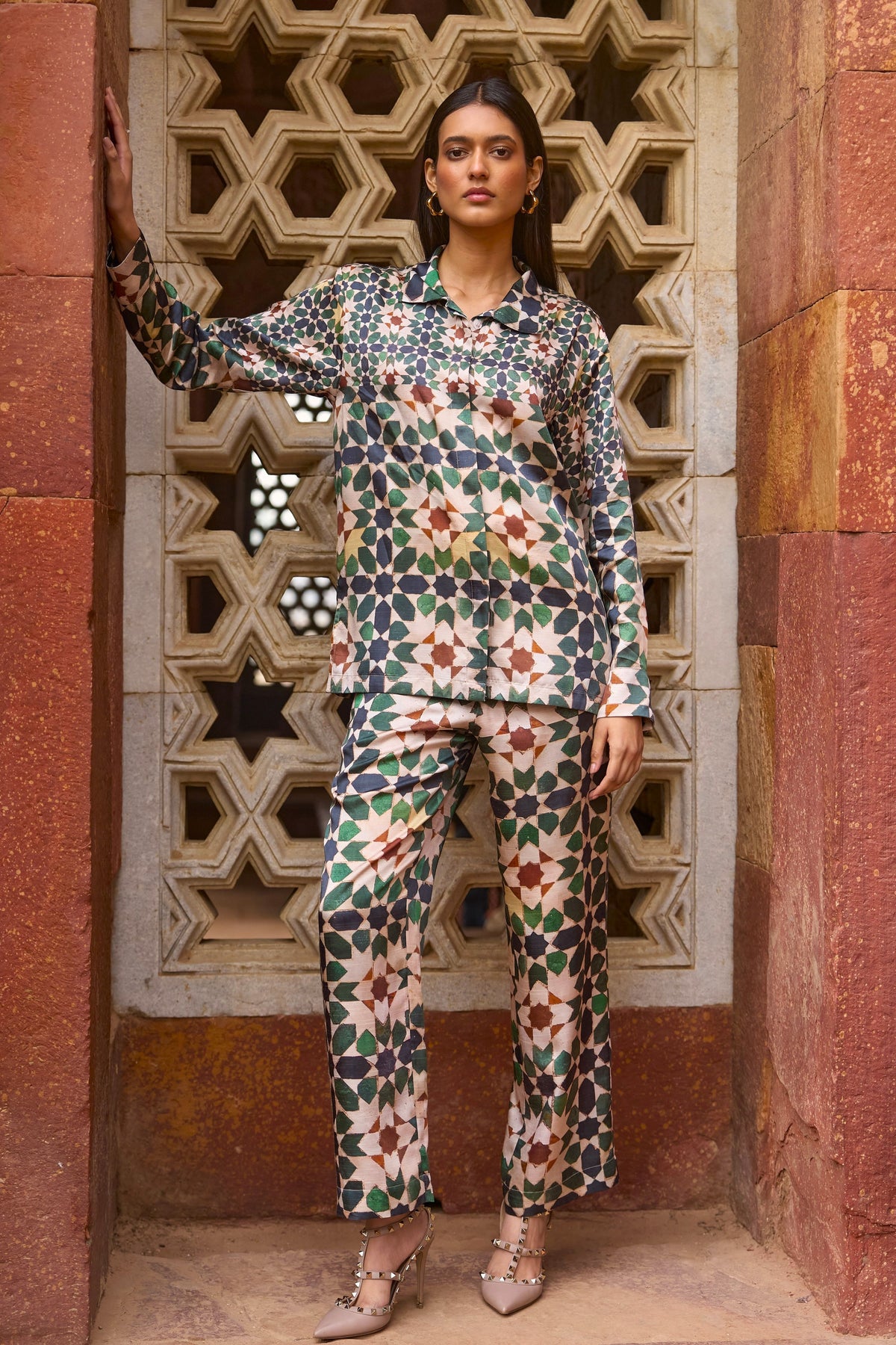 Mosaic Print Co-ord Set