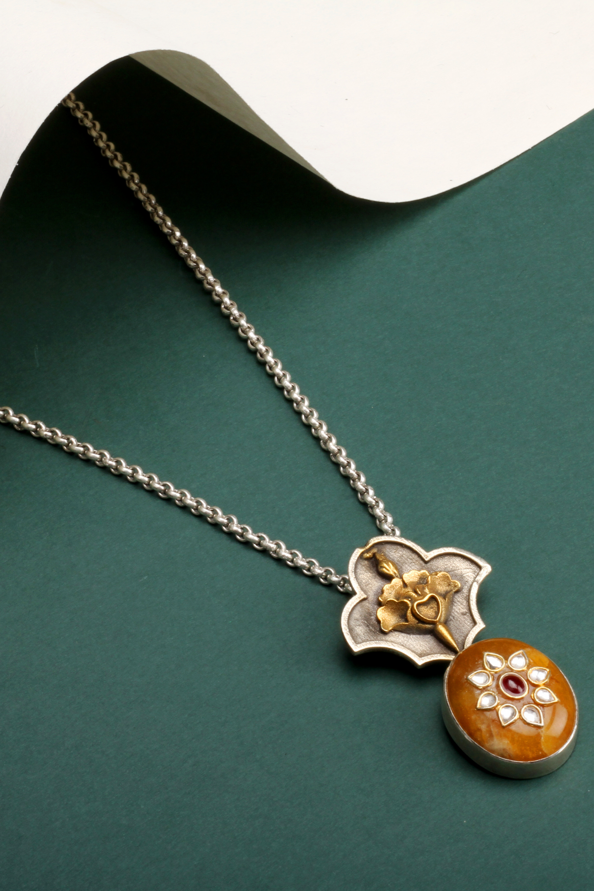 Silver Stuti Pendant