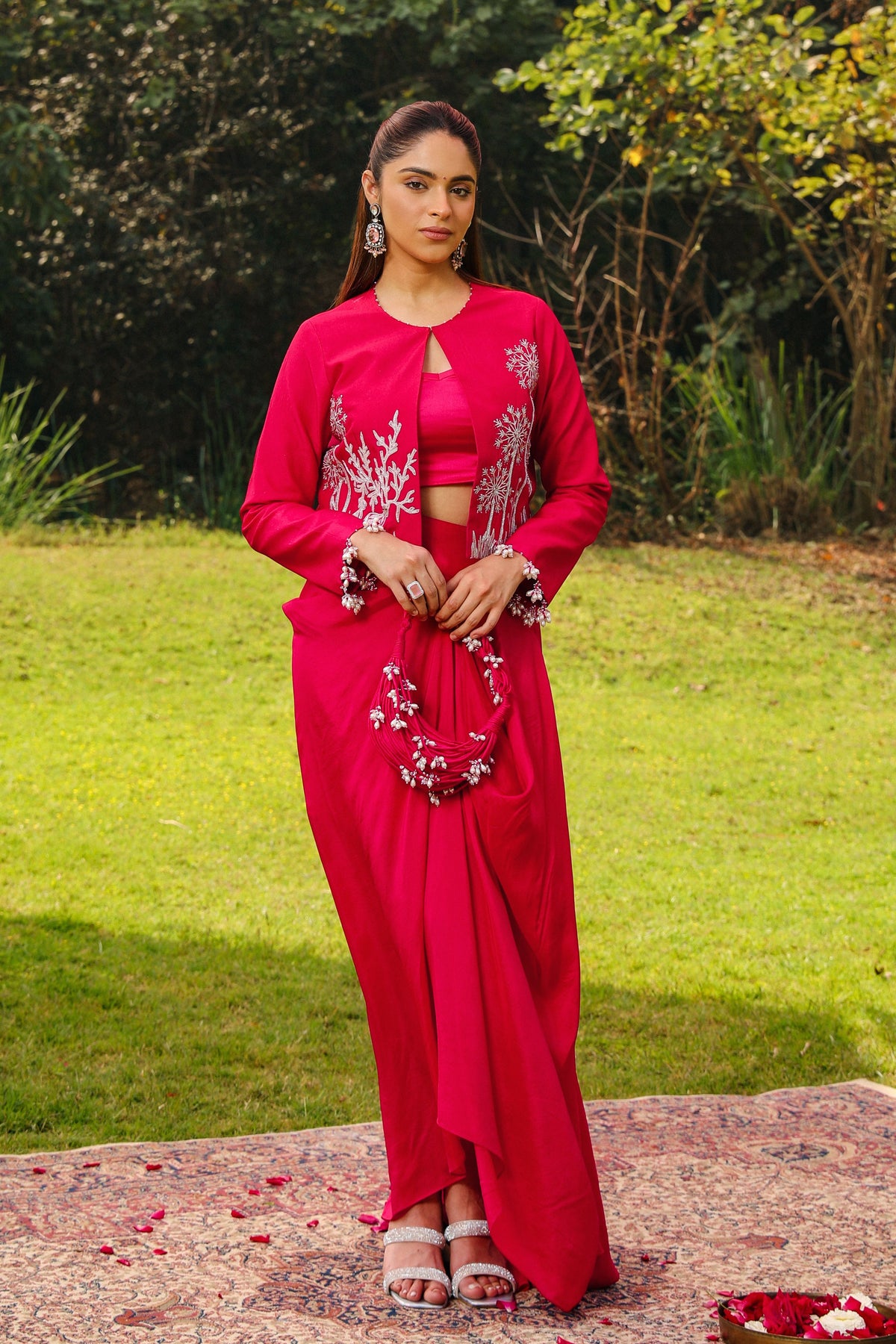 Ghazal Pickup Skirt Set