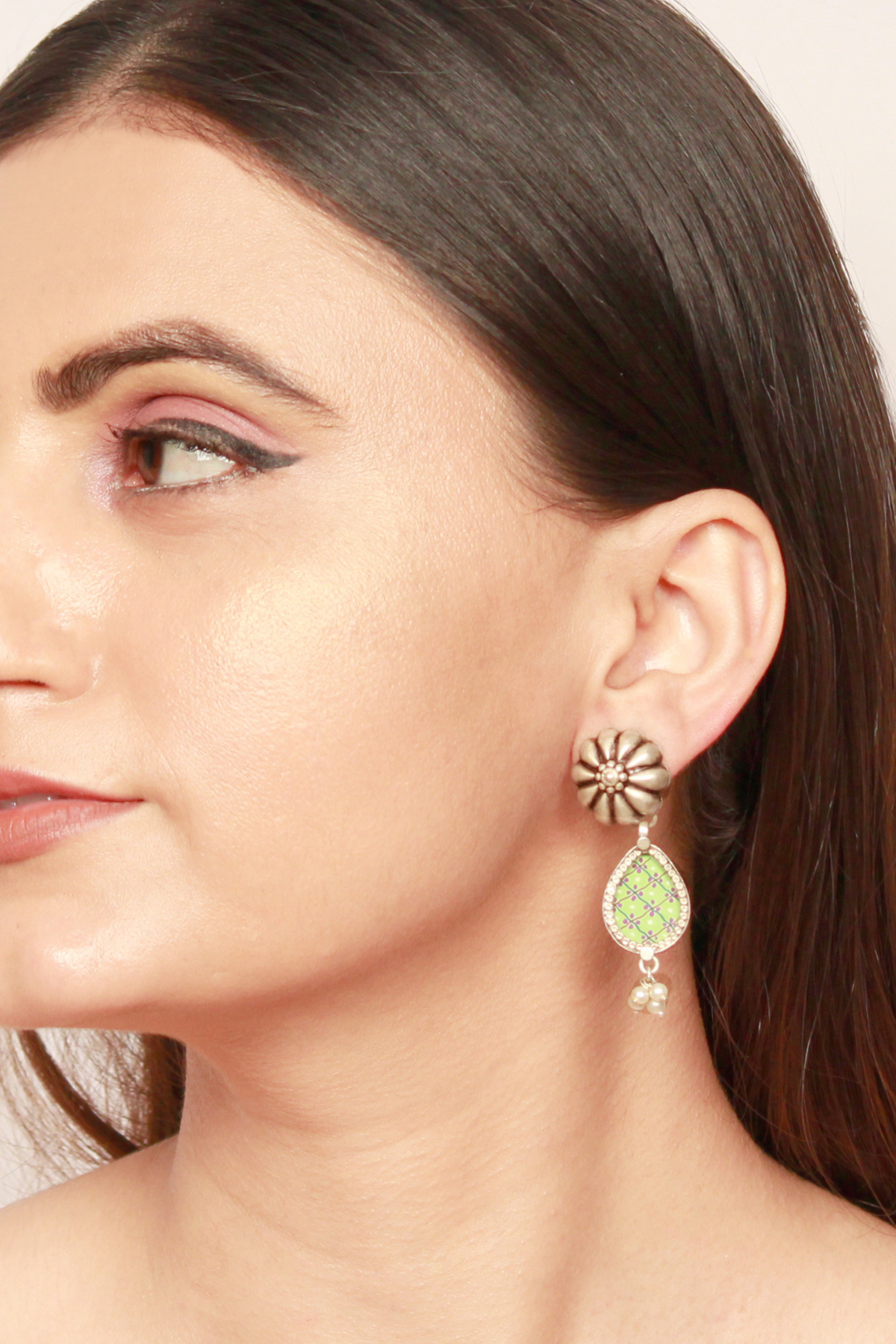 Hena Silver Earrings