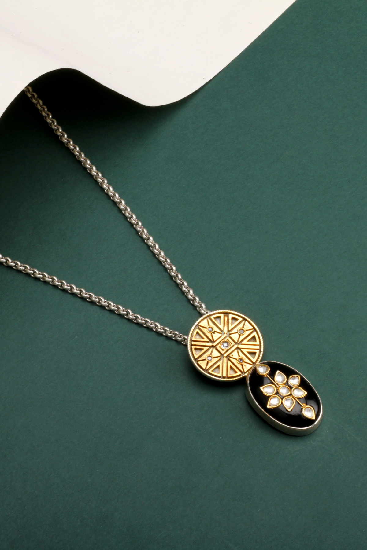Silver Adela Pendant