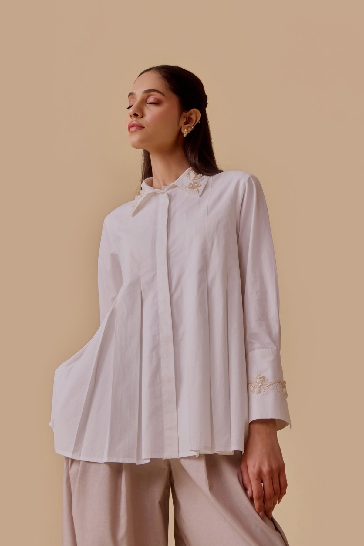 White Eda Shirt