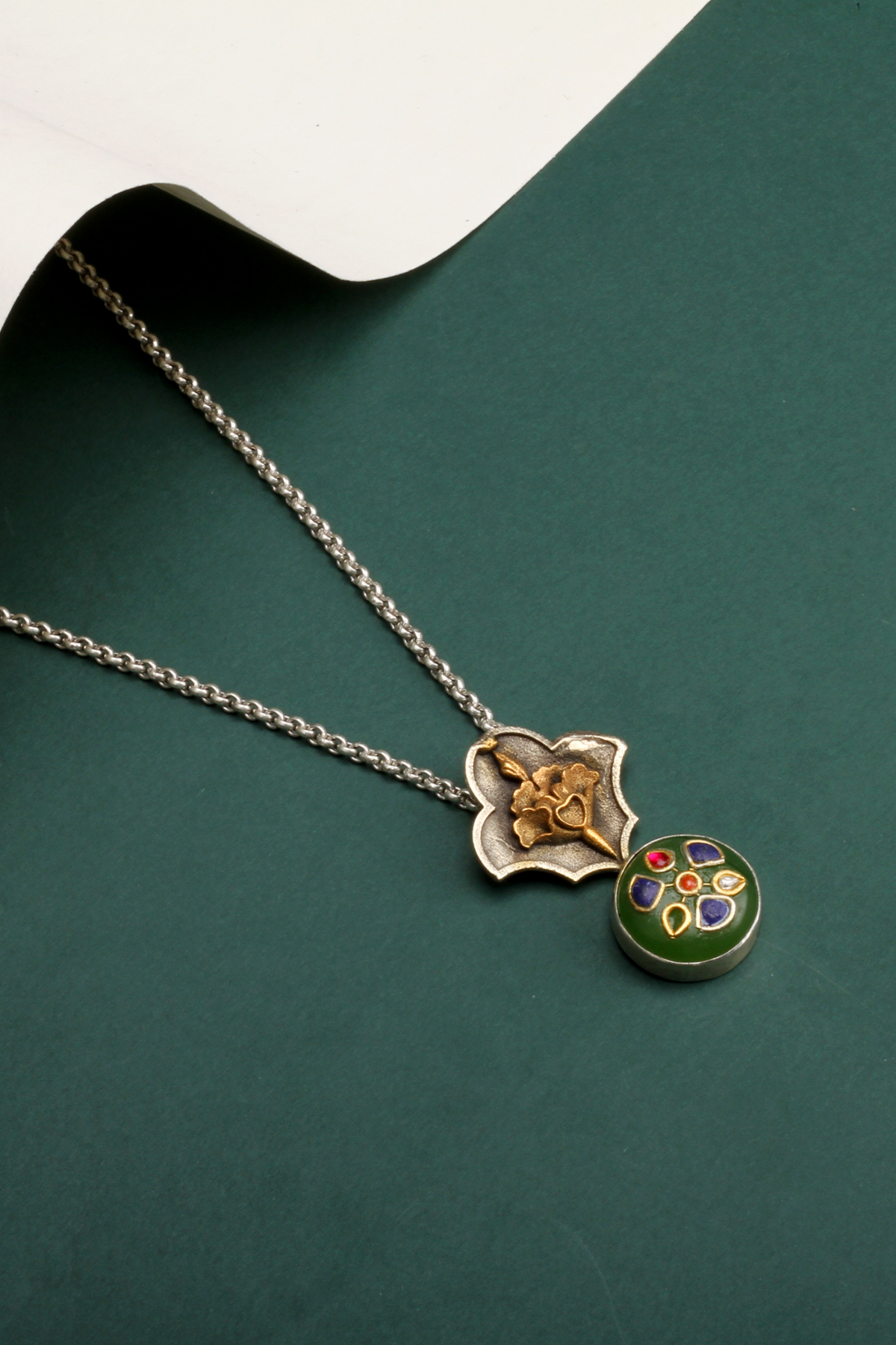 Silver Aliza Pendant