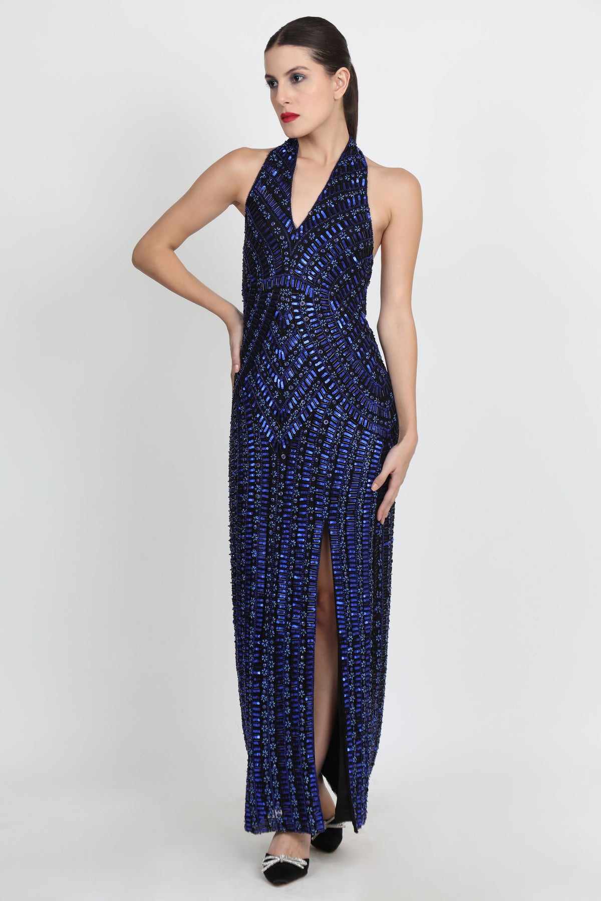 Bugle Bead Gown