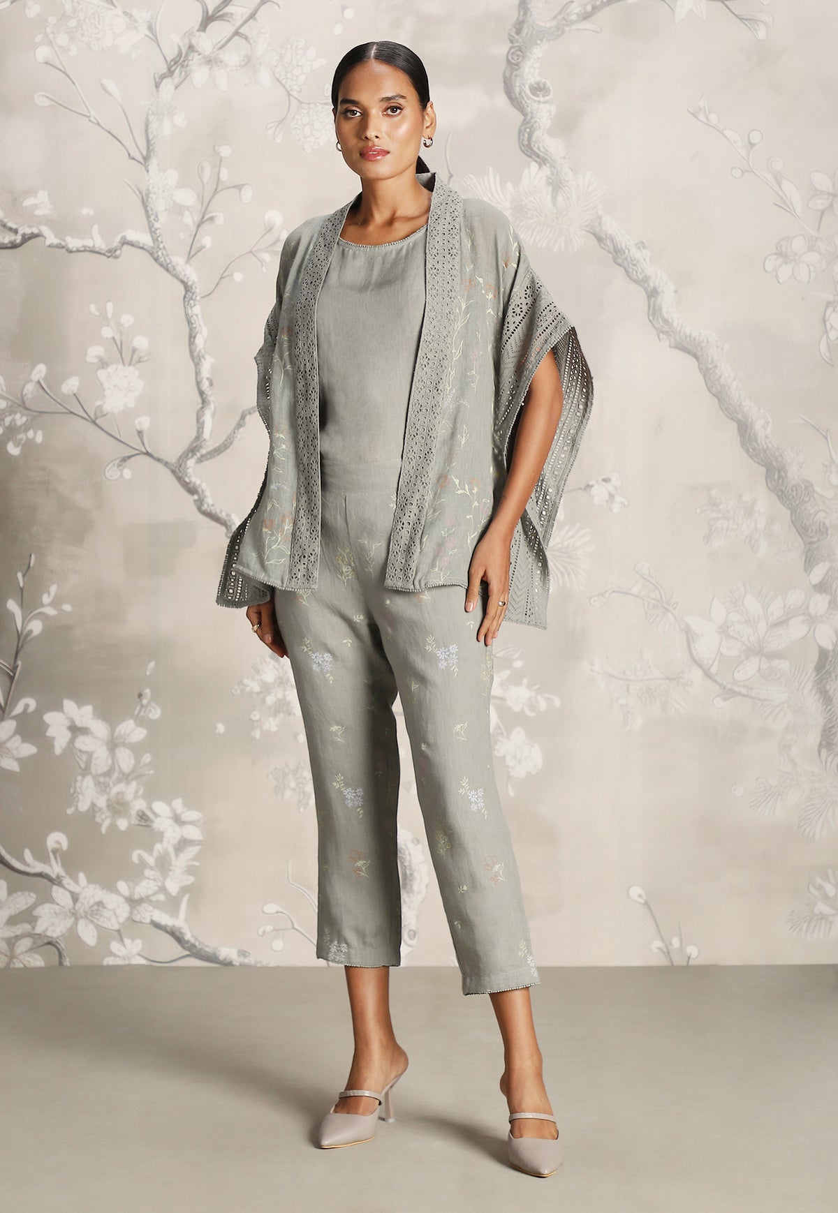 Jade Kaftan & Pant Set