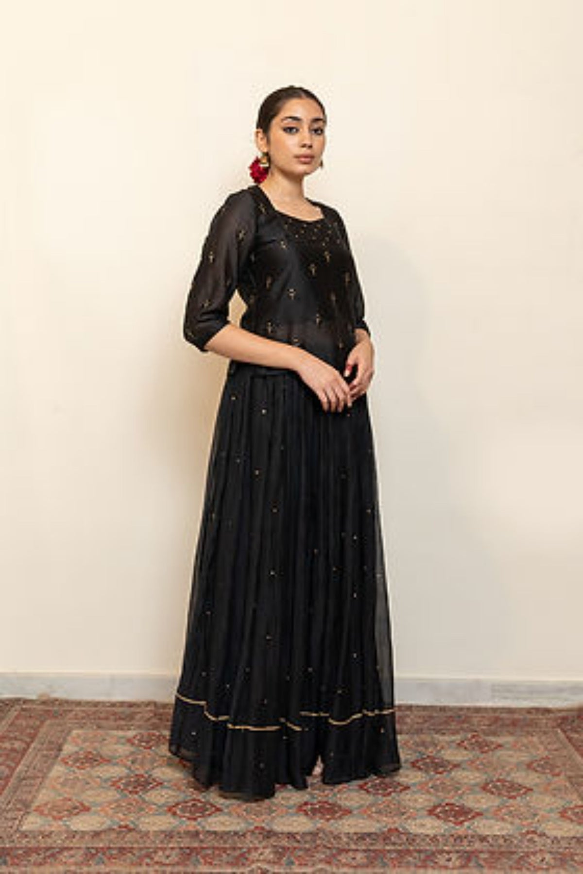 Black Heer Kanchadi Set