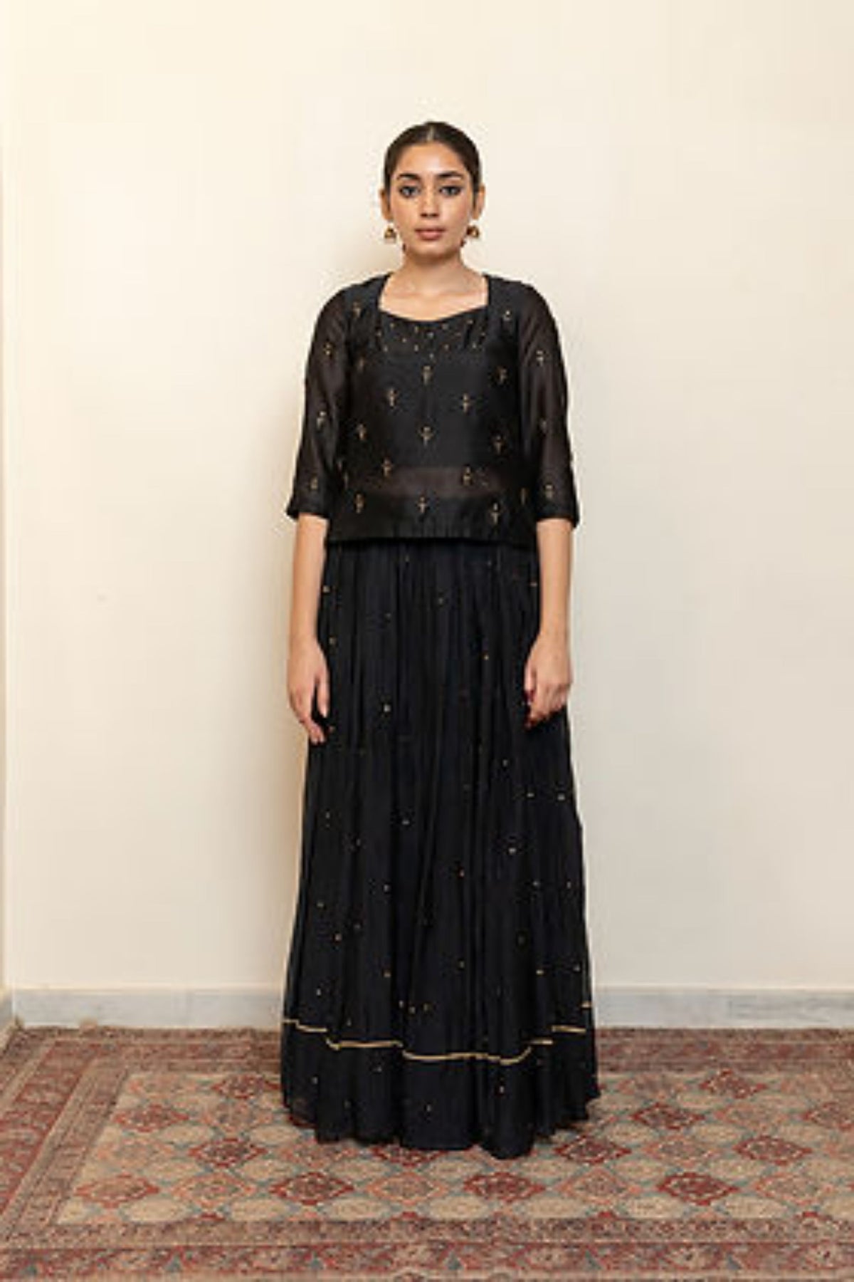 Black Heer Kanchadi Set