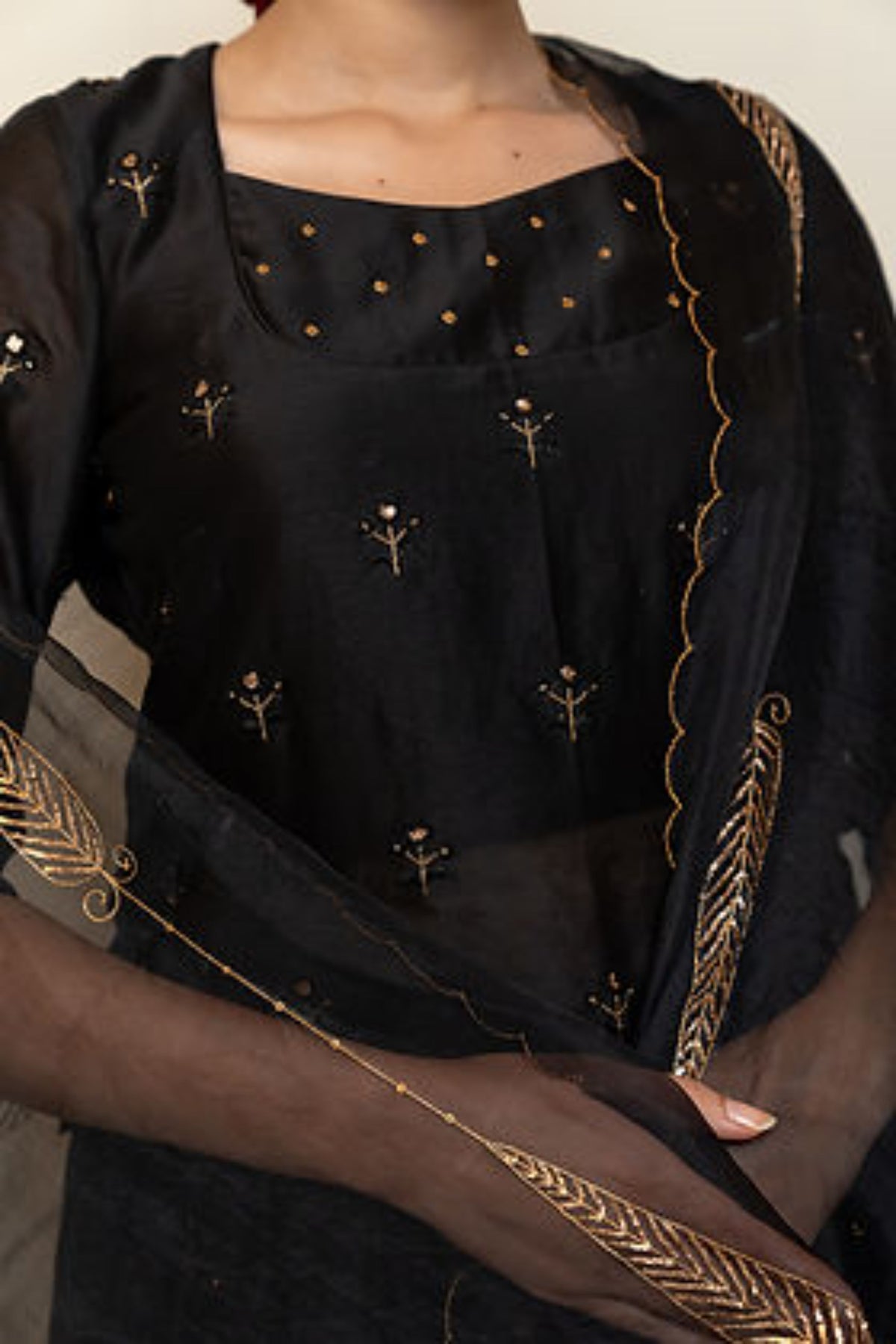 Black Heer Kanchadi Set
