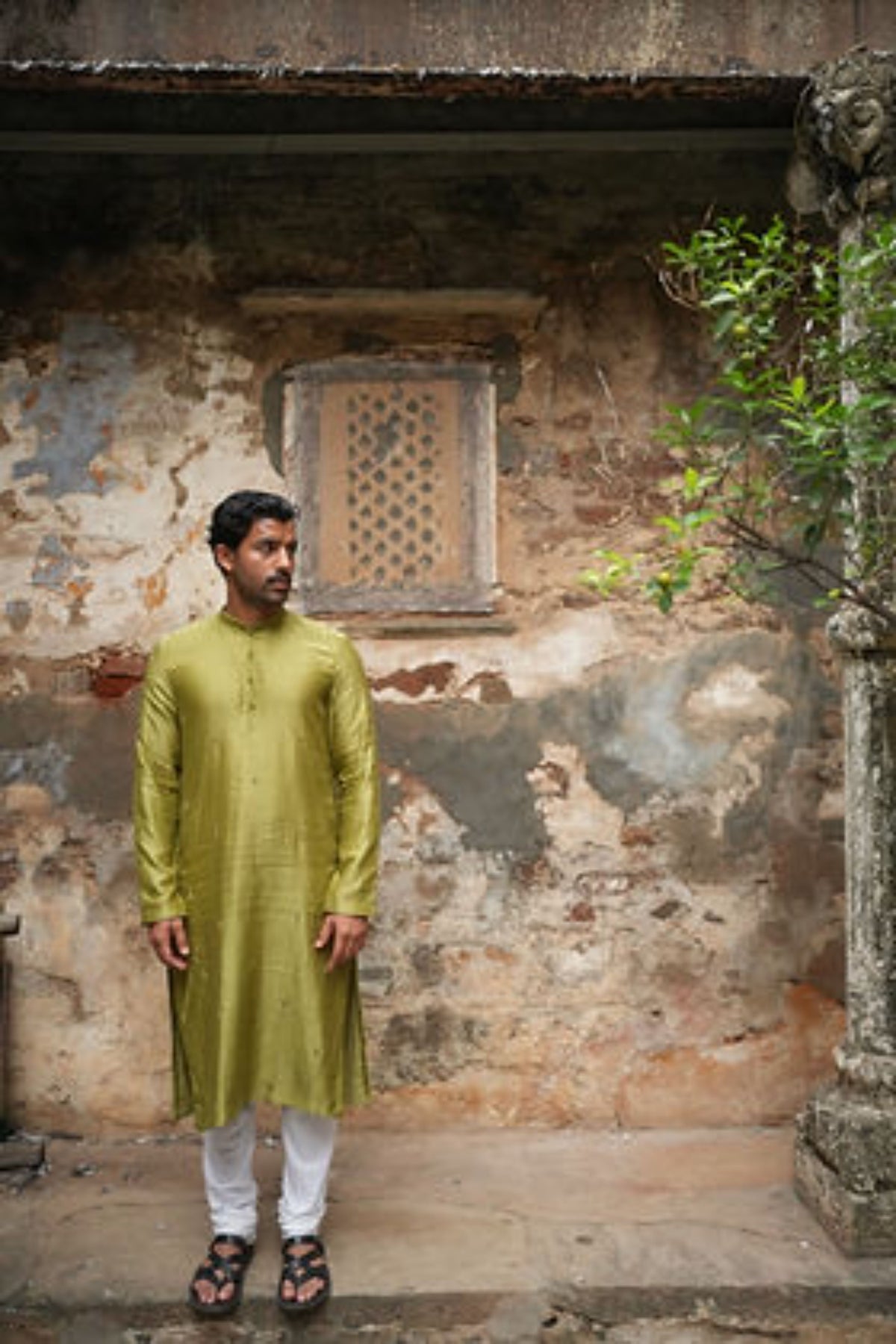 Sage Green Sarv Kurta