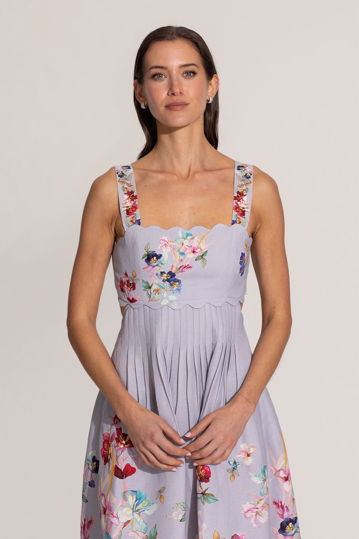 Anaya Scalop Dress