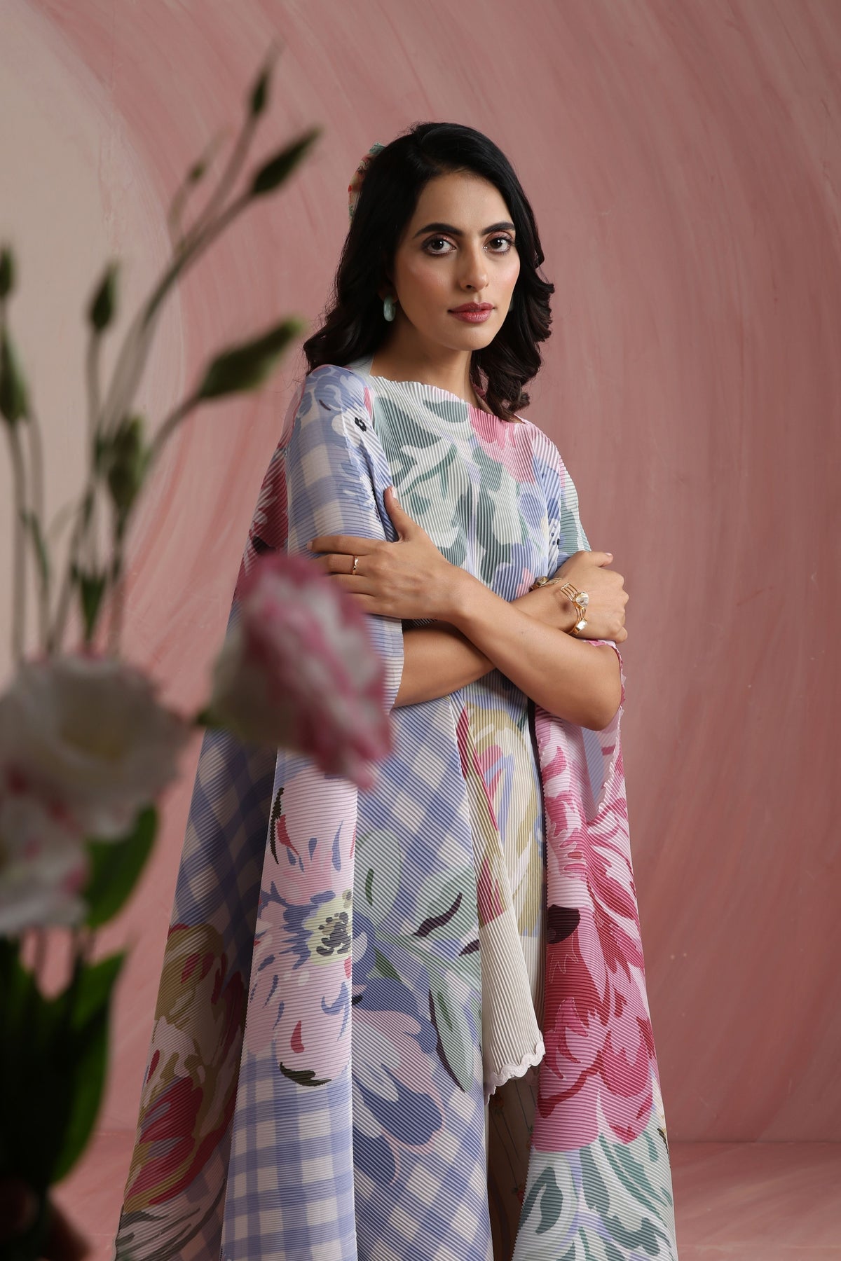Rani Bloom Cape Set