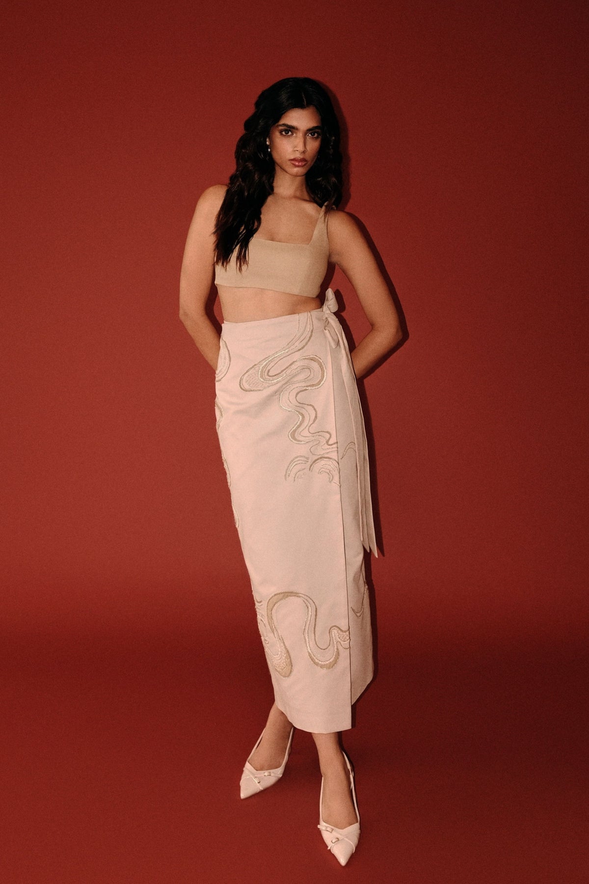 Sand Bustier Top