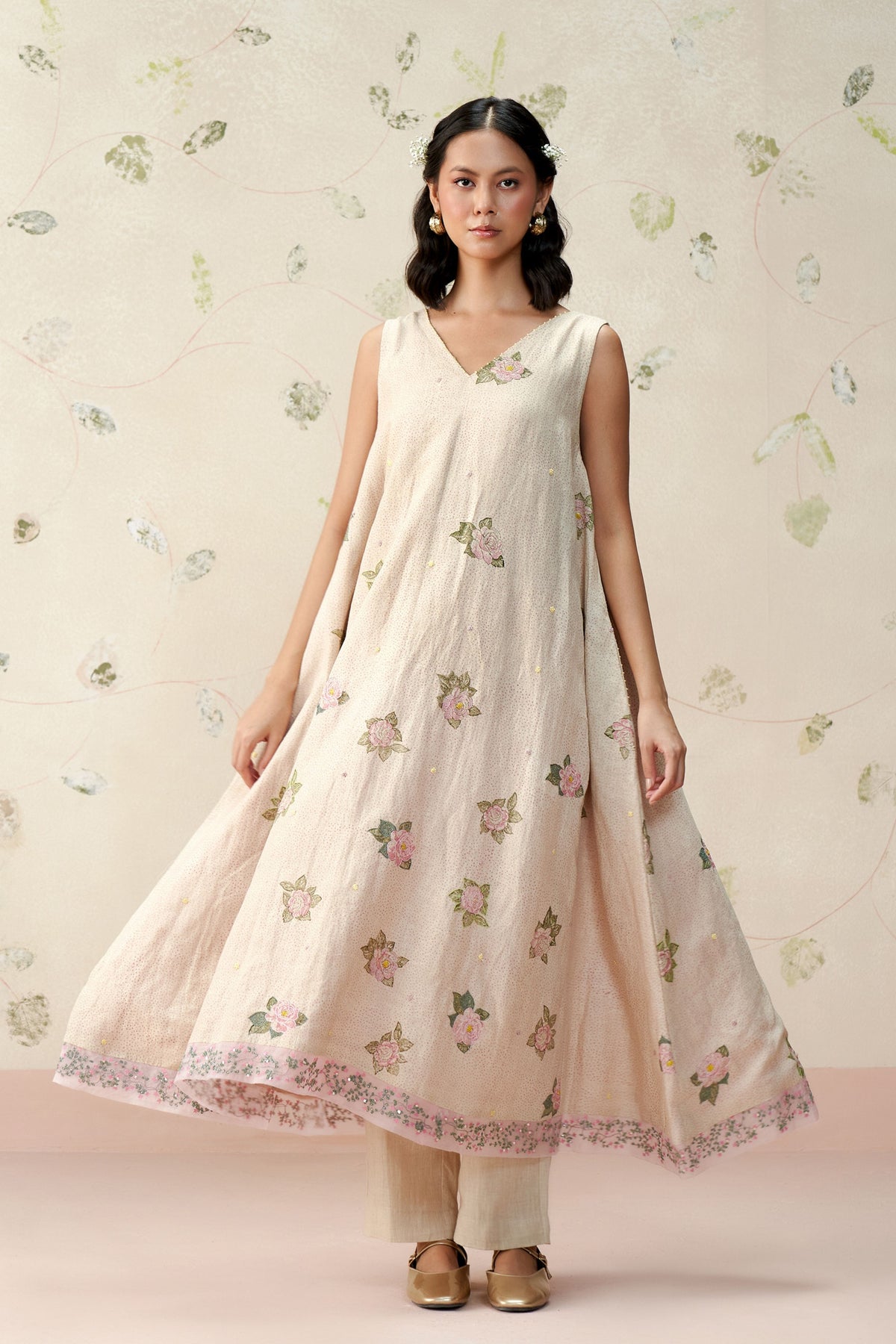 Rose De Meaux Kurta Set