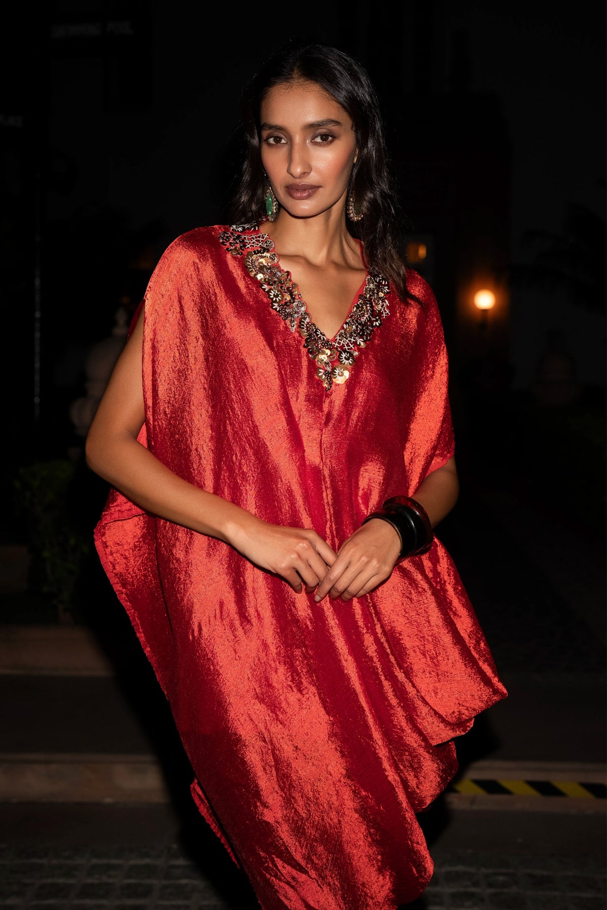 Asymmetric Kaftan Top