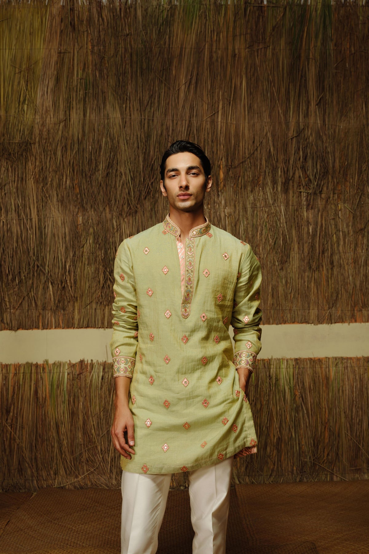 Simar Nehru Jacket Set