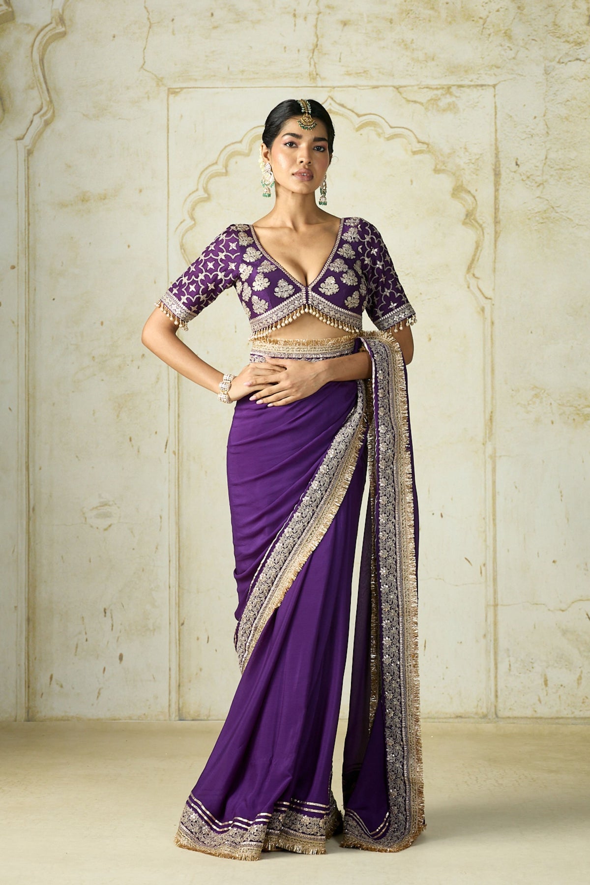Hunr Saree Set