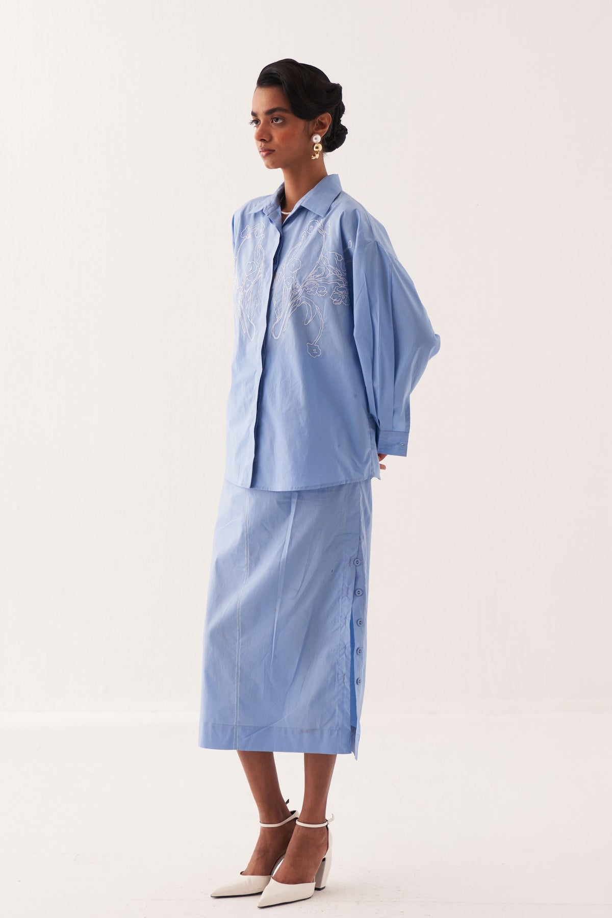 Sky Skirt Set