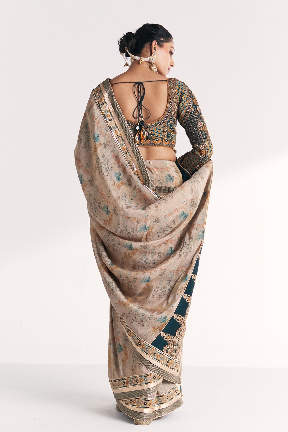 Gitanjali Blue Saree